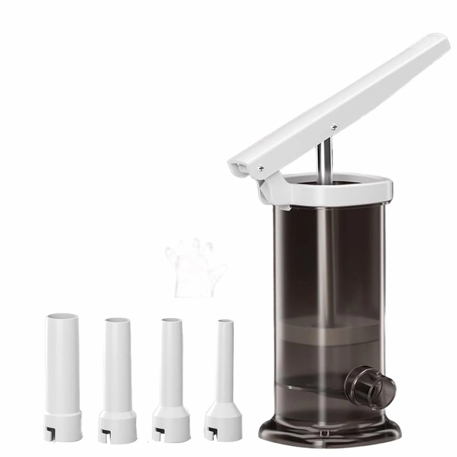 Máquina de llenado de salchichas de gran capacidad 10.5 × 17.8 cm para salchichas caseras