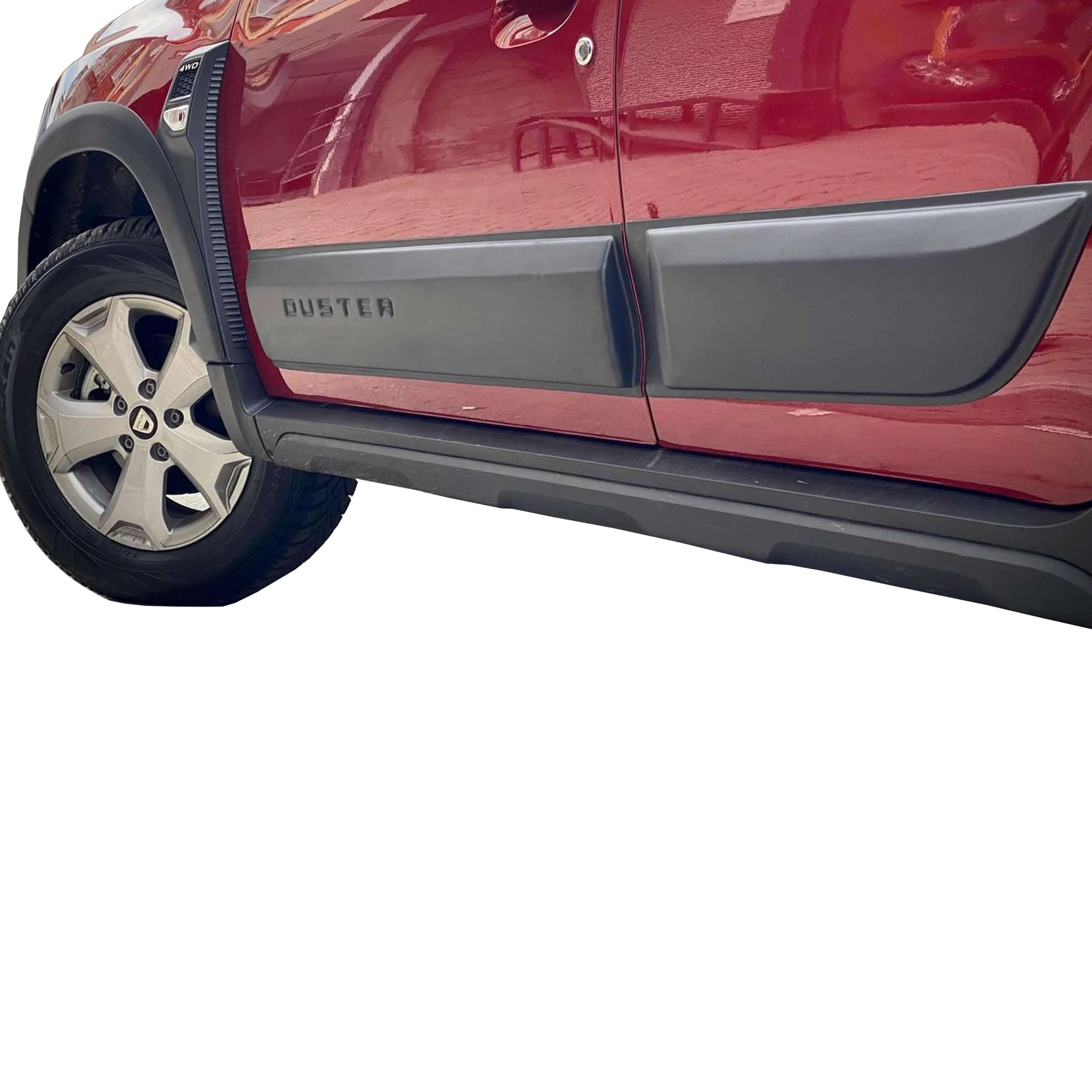 INLY 14 Piezas uardabarros del Paso de Rueda Guardabarros del Parachoques Protección del Paso de Rueda ABS Compatible con Dacia Duster (2018-2024)