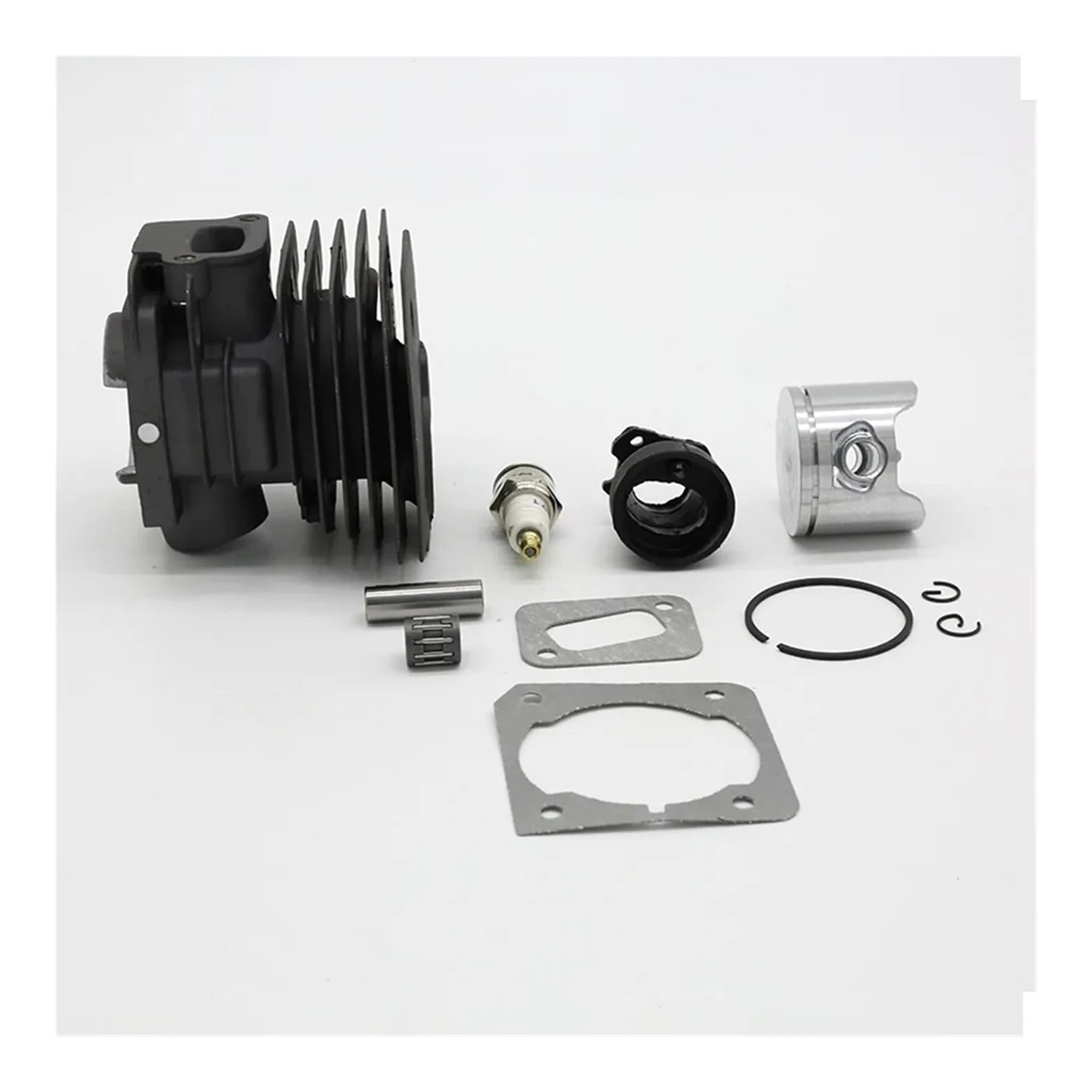 Pieza DE Recambio Kit de Juntas de pistón de Cilindro de 44mm Adapted con reconstrucción de Motor de Motosierra H350 351 353 345 340 346XP 537253002