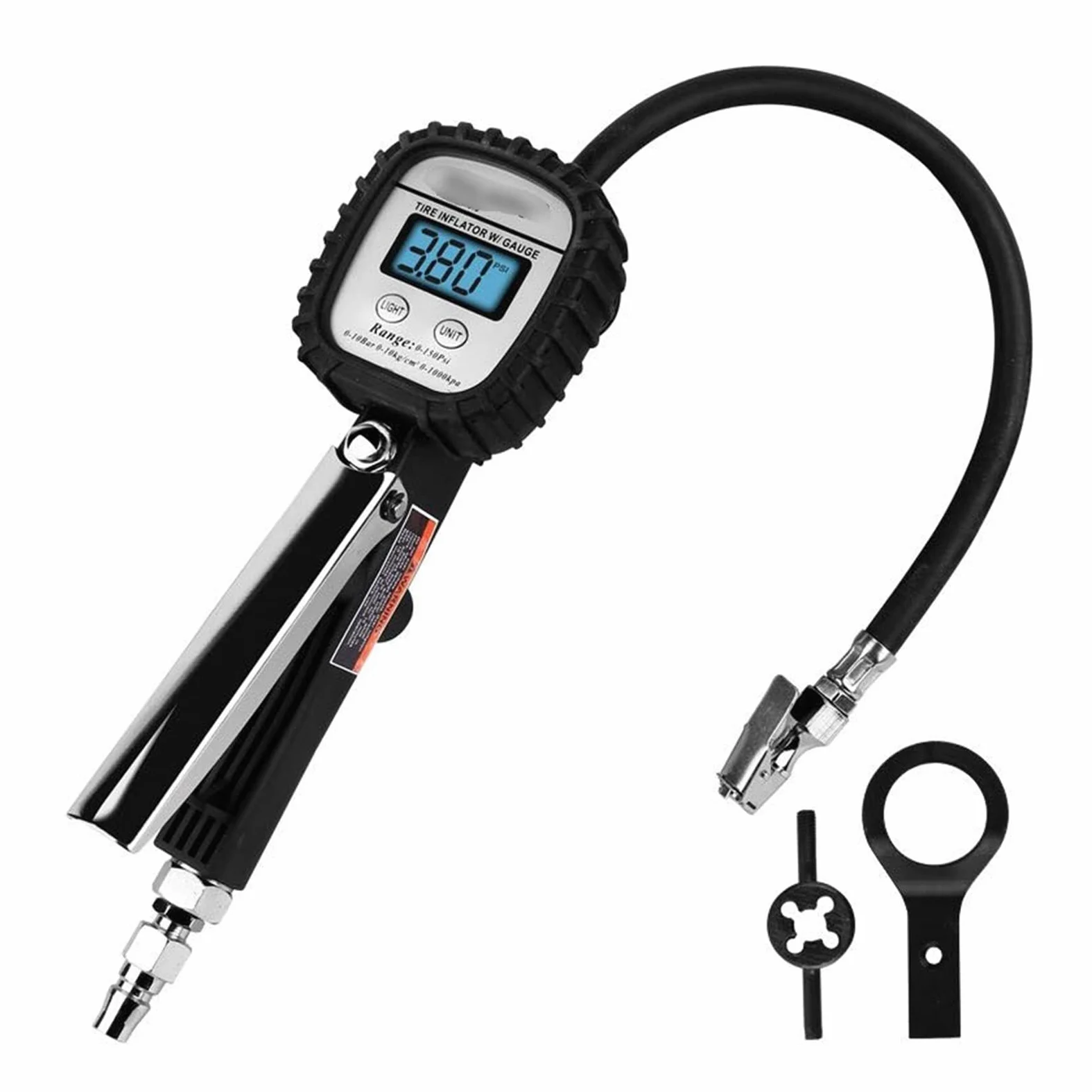Medidor de presión de neumáticos Digital para Coche, camión, inflador de presión de neumáticos, Pantalla de Cristal líquido, medidor de Esfera, probador de neumáticos para vehículos