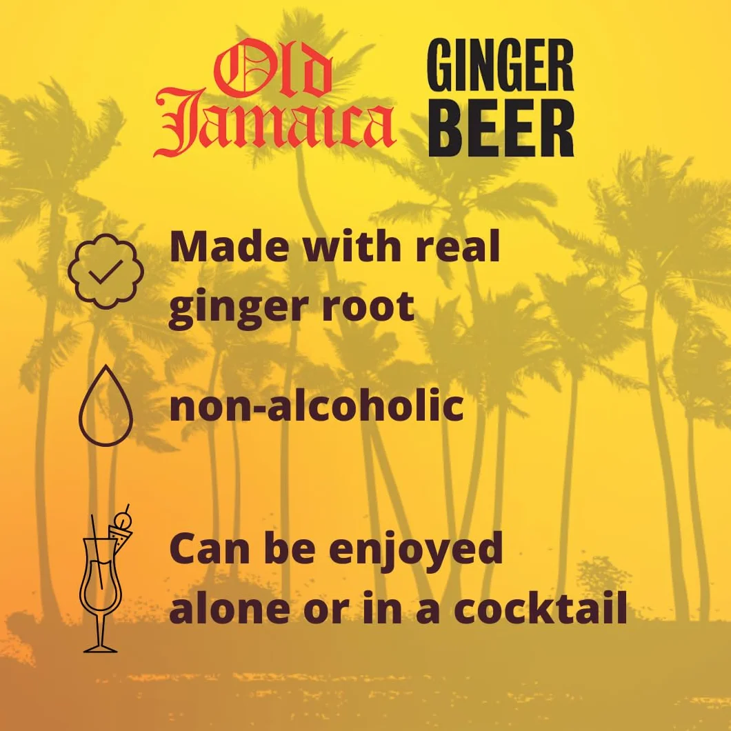 OLD JAMAICA Jengibre Cerveza 24 x 330 ml Multipack