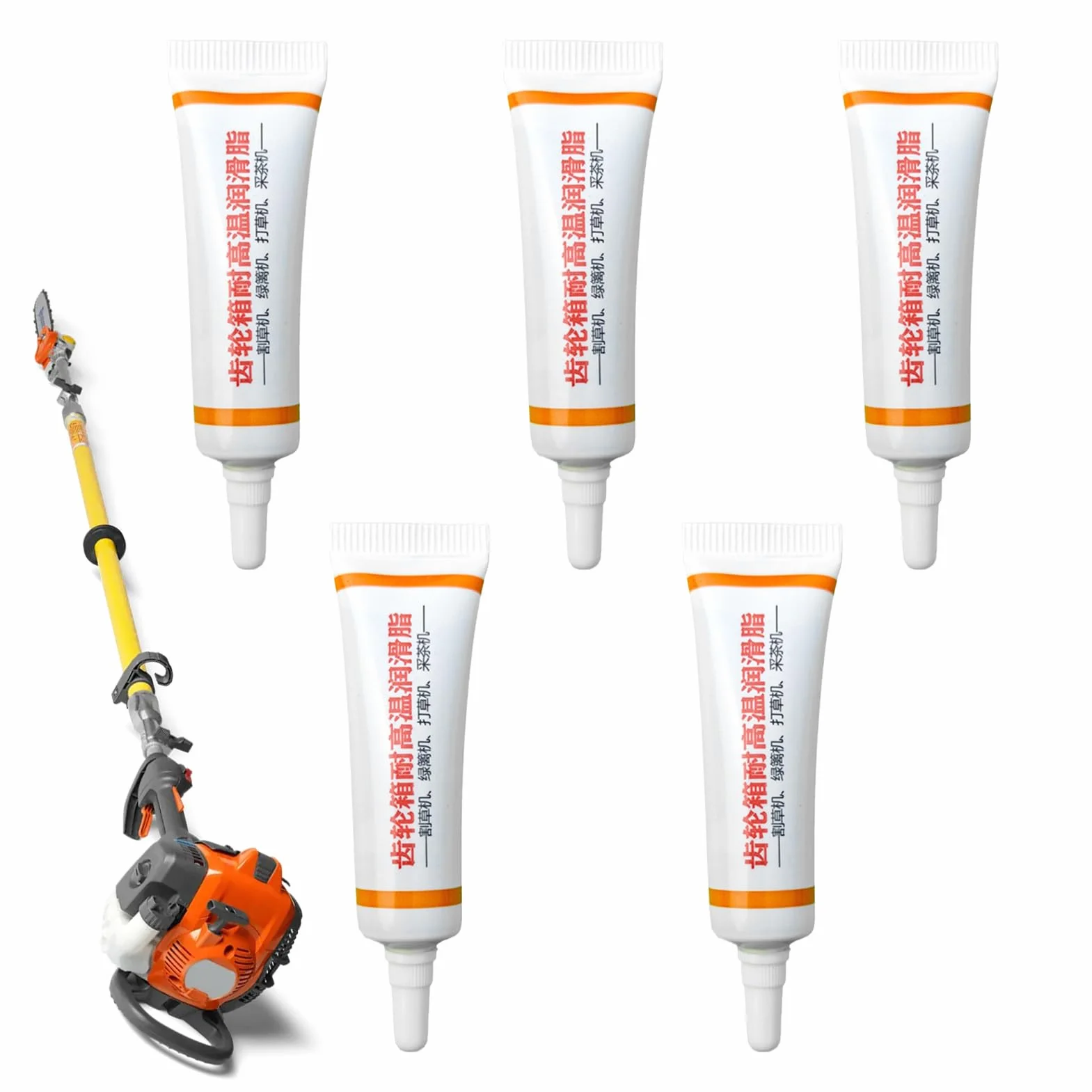 Grasa para Desbrozadora | Grasa Multipropósito para Engranajes - Accesorios con Boquilla Roscada para Mantenimiento de Equipos