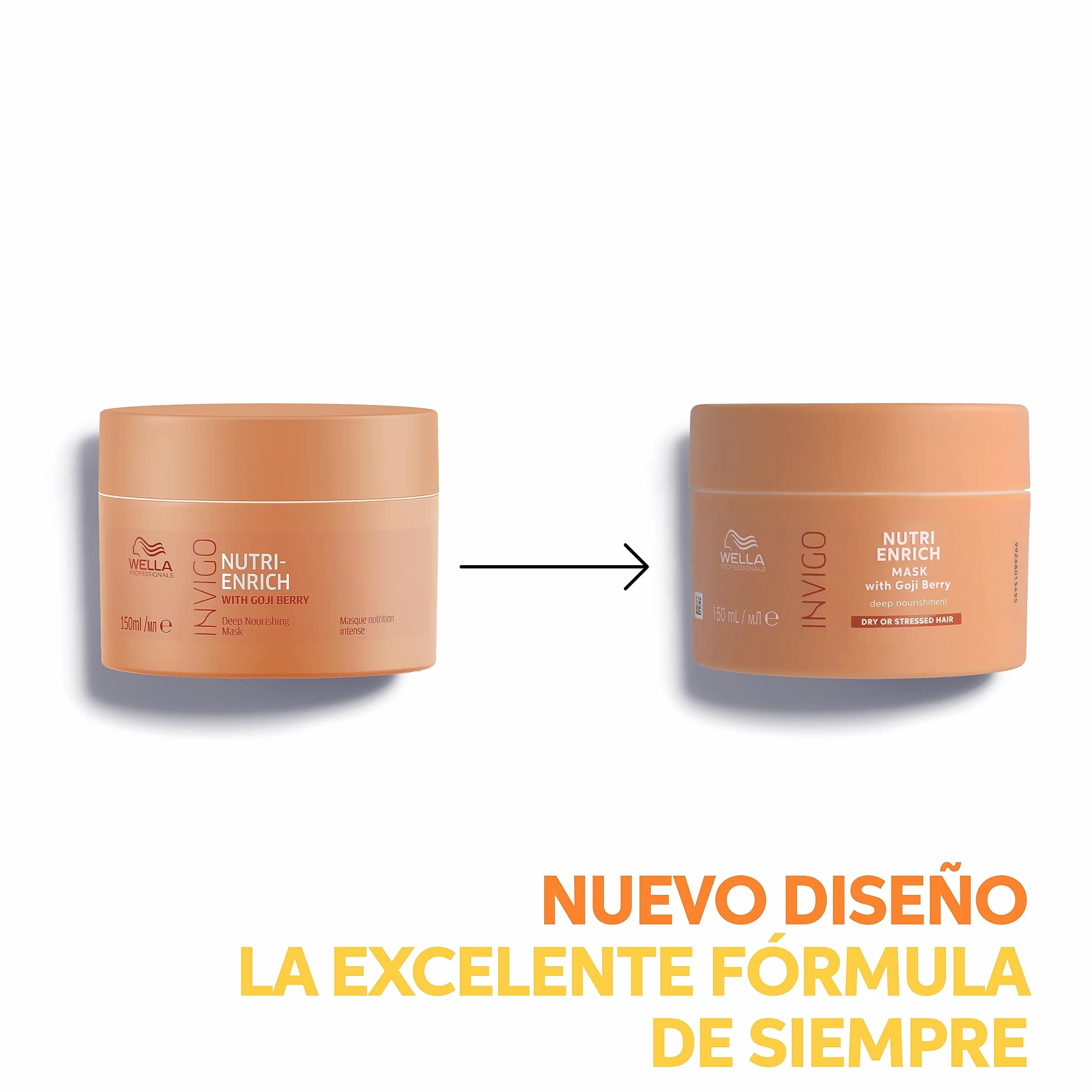 Wella Professionals Invigo Nutri-Enrich Mascarilla Nutrición e Hidratación Profunda Cabello Seco y Dañado Vitamina E