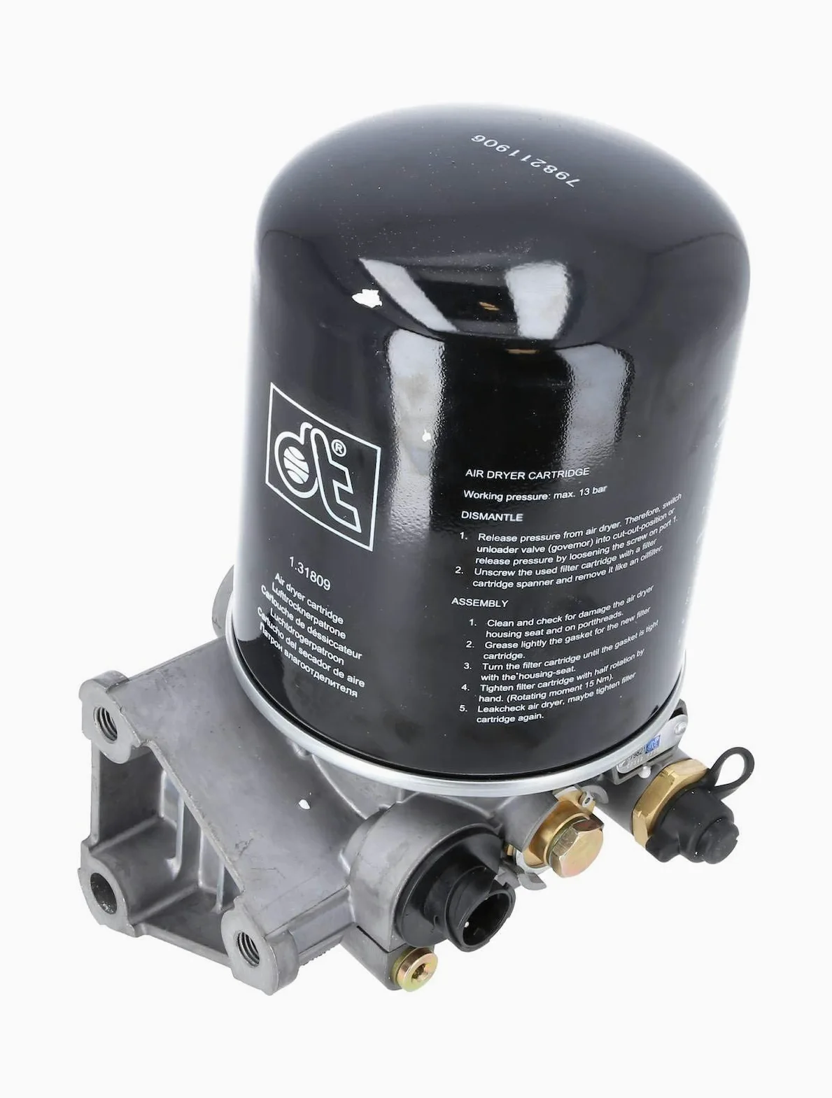 DT Spare Parts 4.64909 Secador de aire sistema de aire comprimido