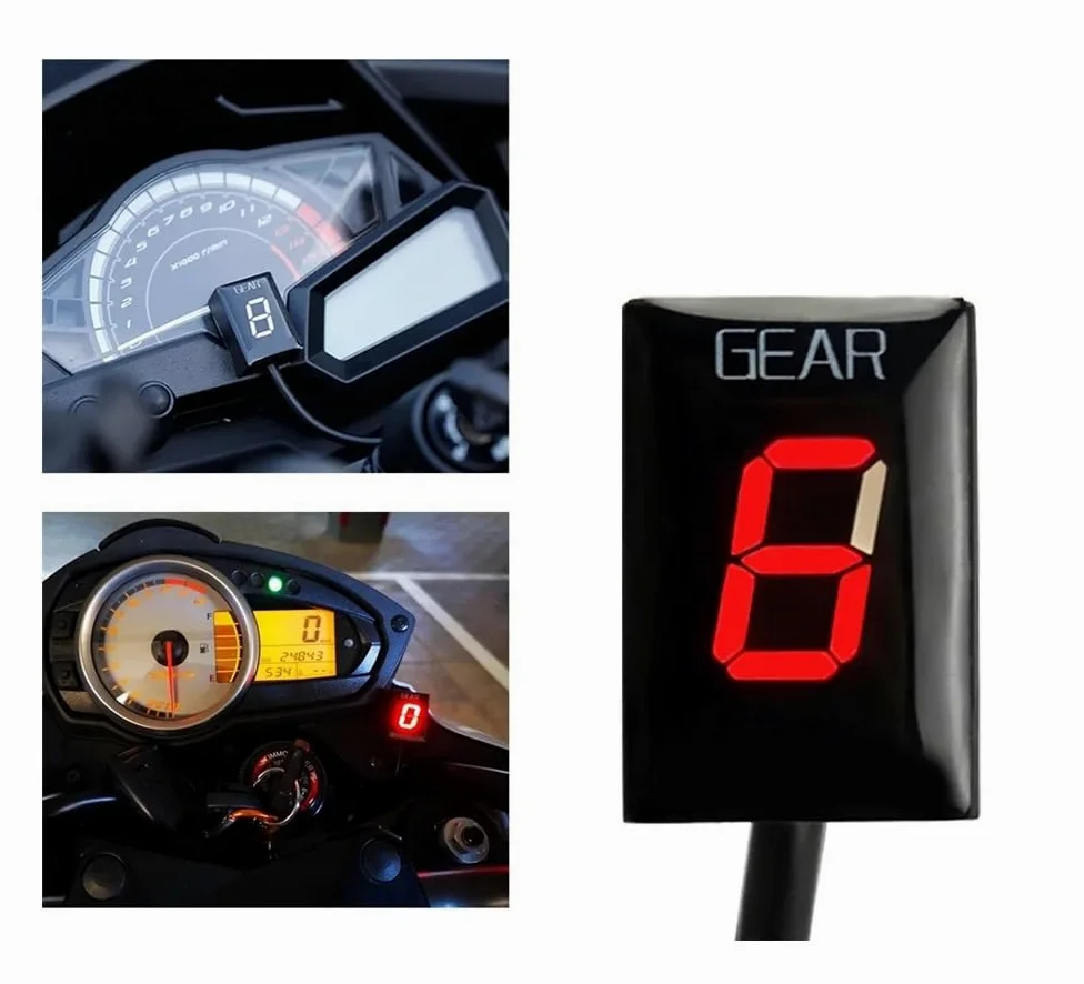 Indicador Engranaje Motocicleta Indicador De Marchas para Motocicleta, Velocidad para CB600F para Hornet CB 600 F 600F 2007 2008 2009 2010 2011 2012 2013, Accesorios