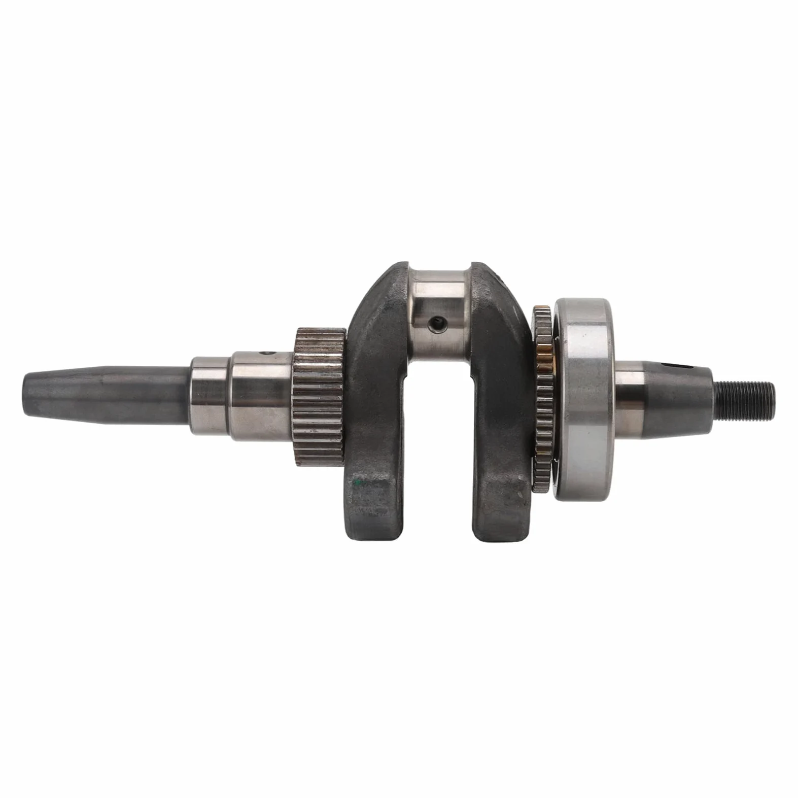 Conjunto de cigüeñal cónico Cigüeñal de acero forjado con engranaje 6308 Rojas para 188F Generador de 5KW Enfriador de aire de un solo cilindro