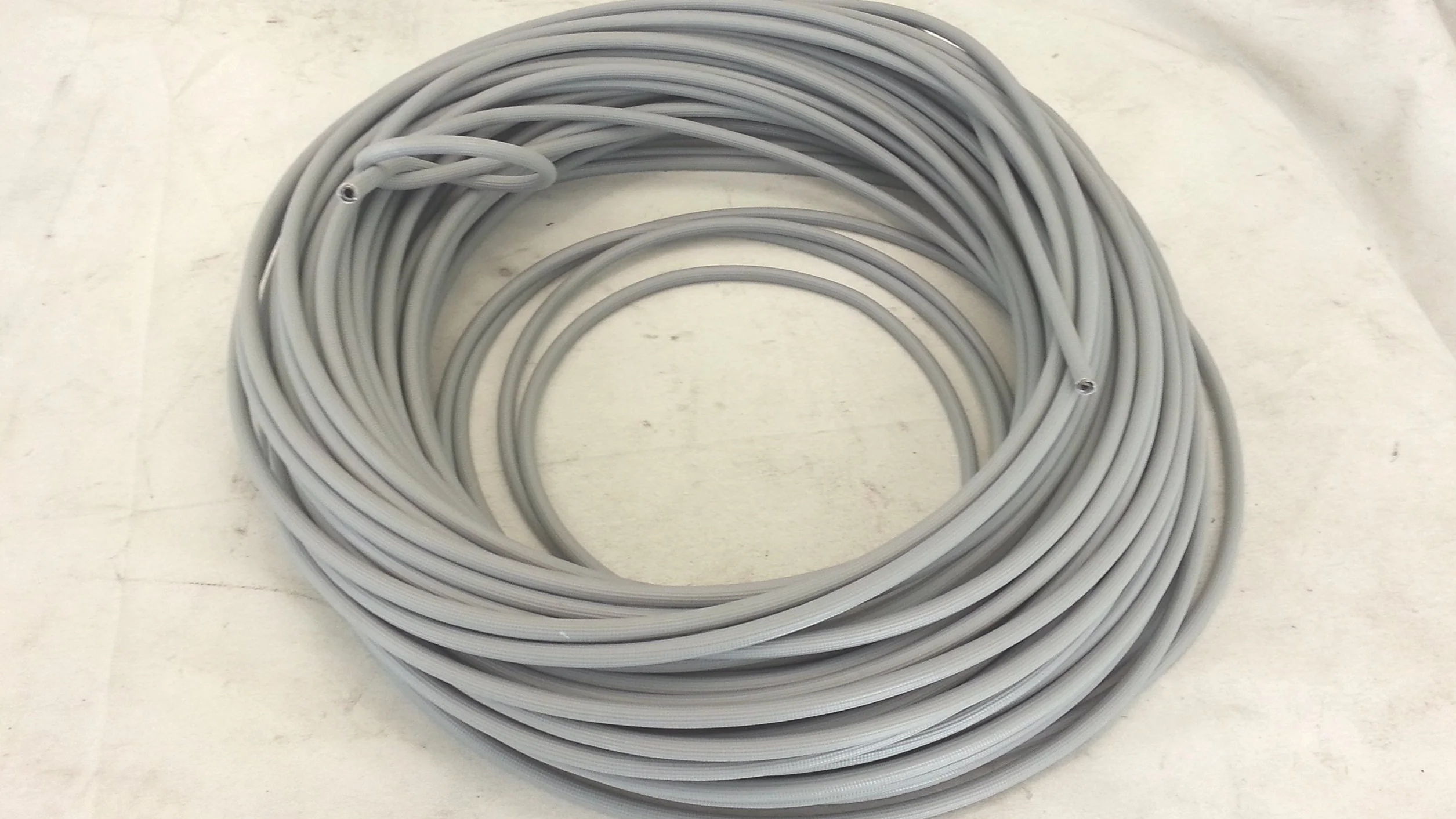 Funda de cable color gris (5 mm de diámetro), para Vespa, ciclomotores, motos de época, etc.