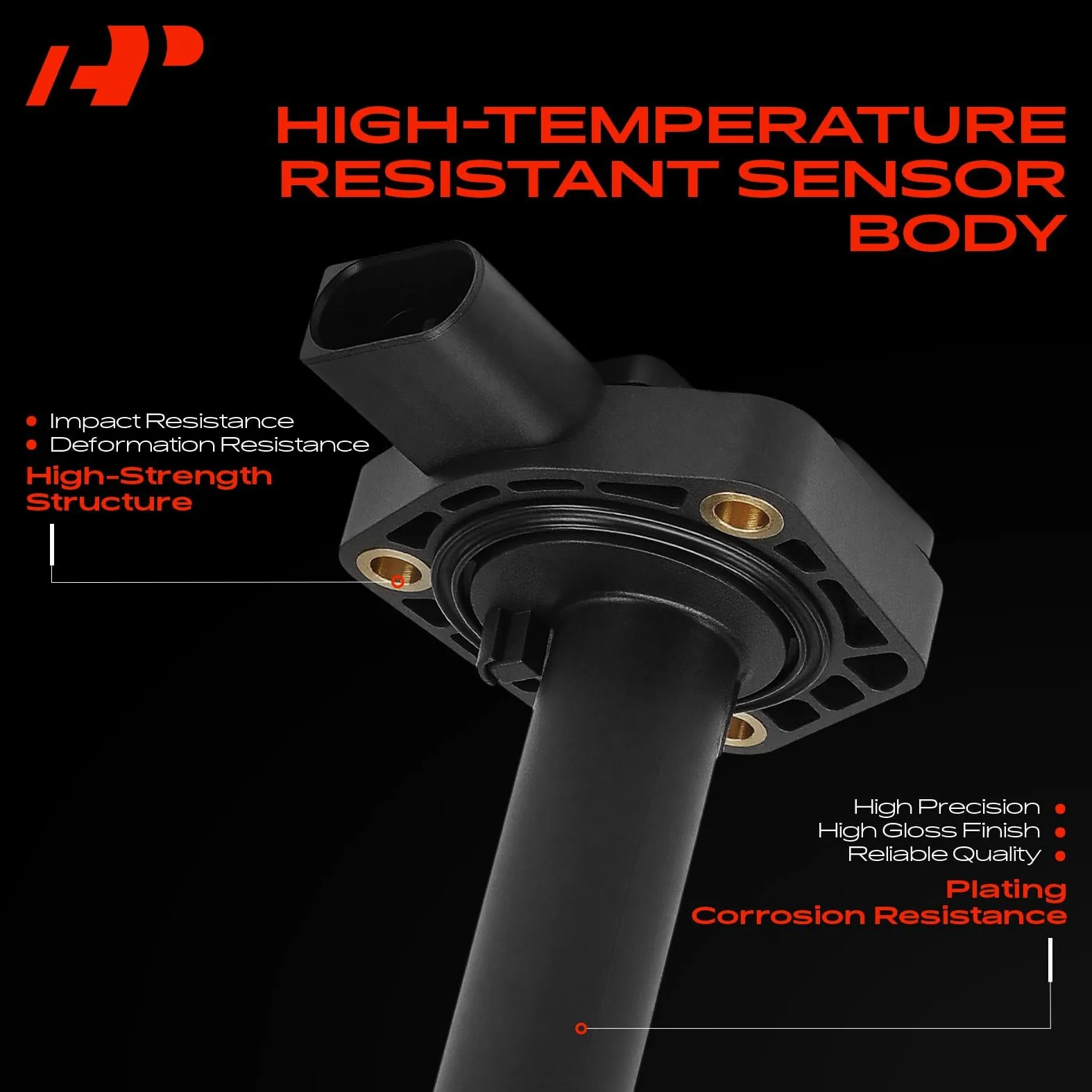 A-Premium Sensor de nivel de aceite del motor compatible con BMW 323i 325i 325xi 328i xDrive 328xi 330i 330xi 335i 335xi 525i 528i 530i 535i 545i 550i X3