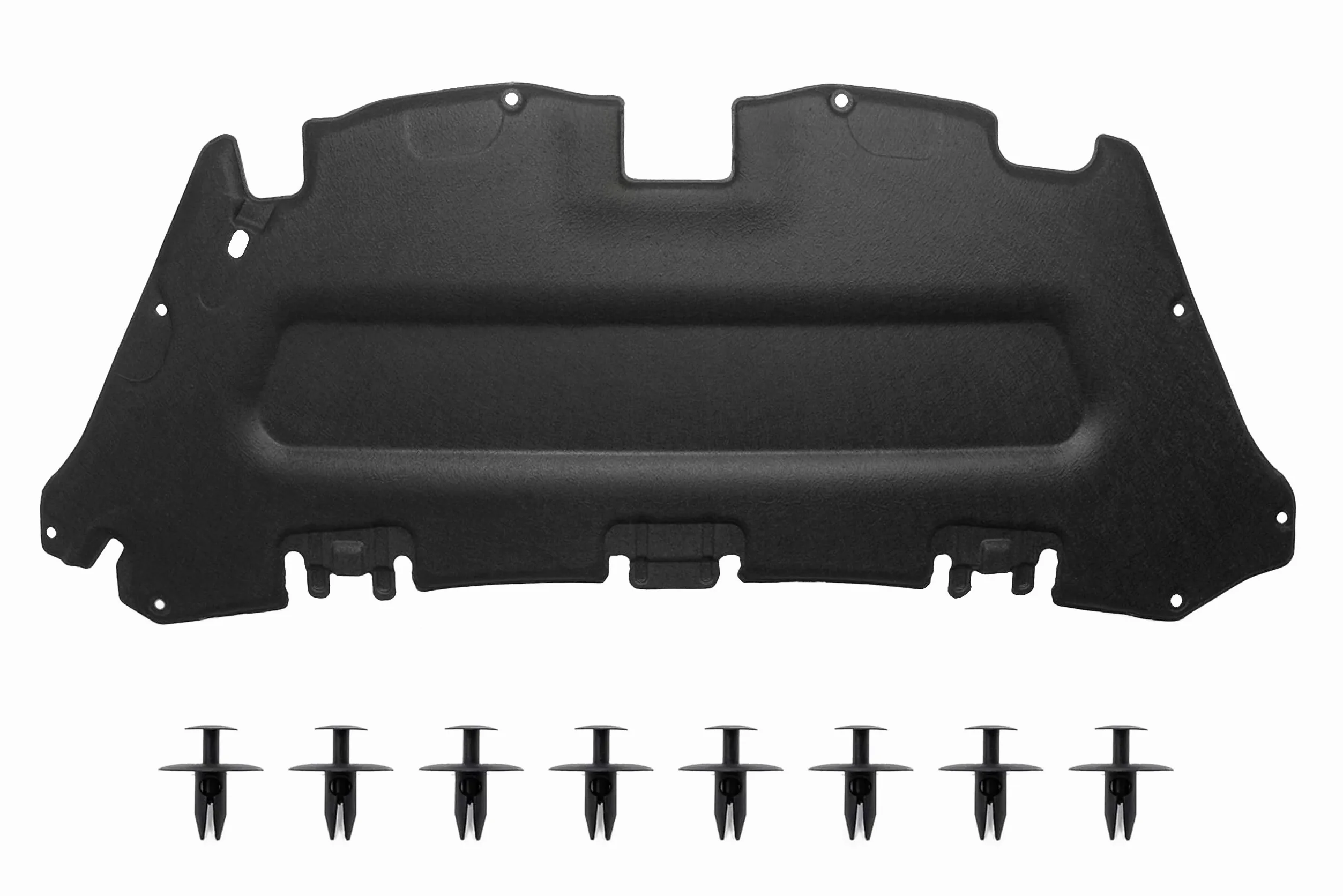 Gepco - Alfombrilla aislante para capó del motor con clips compatible con Citroen Berlingo II 2008-2018, Peugeot Partner II 2008-2018 1679980480