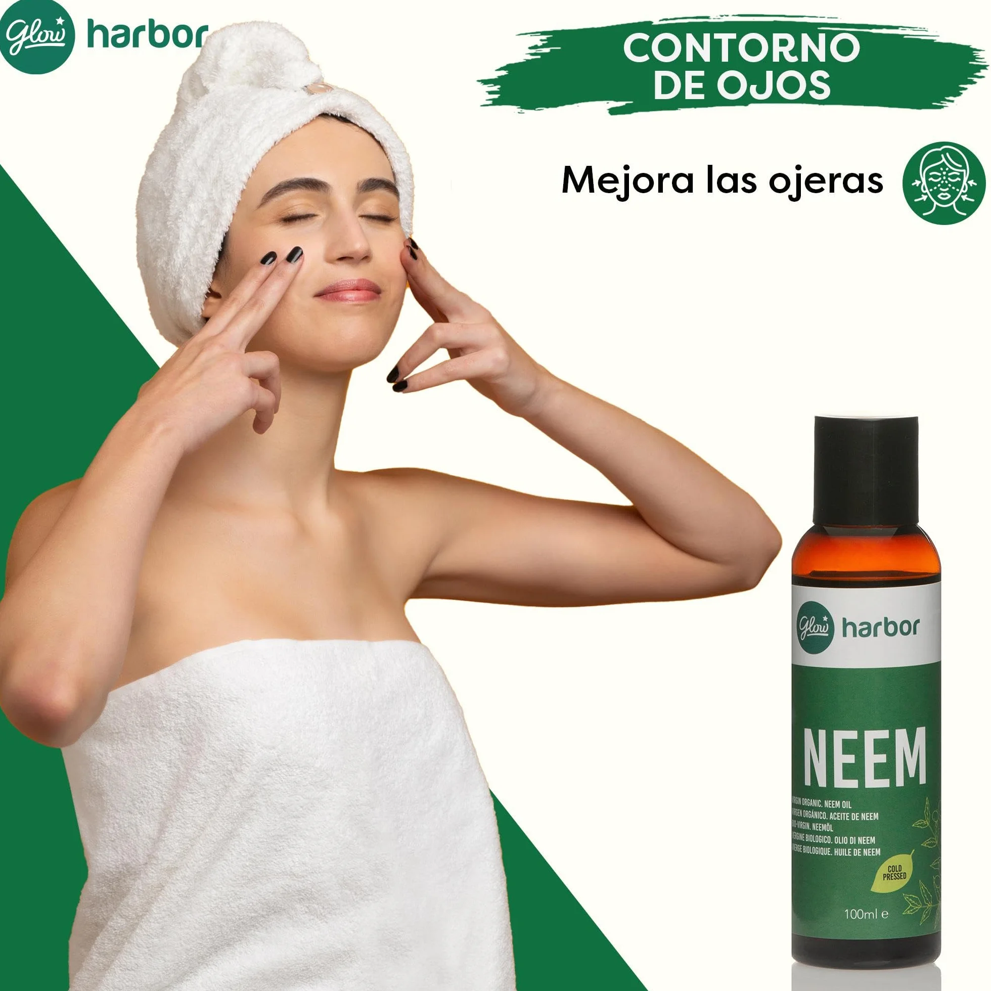 Aceite NEEM 100% Virgen Orgánico Prensa Fría Neem Oil