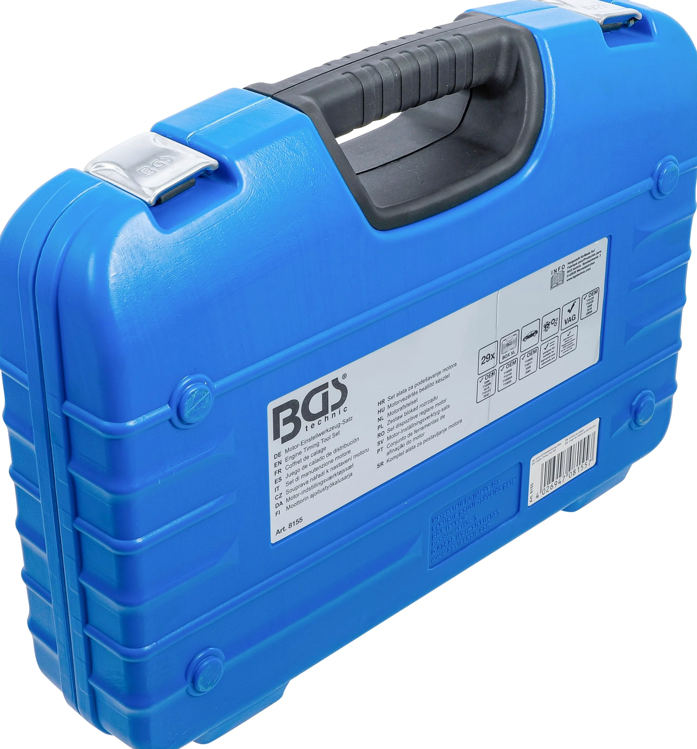 BGS 8155 | Juego de calado de distribución | para VAG | Bomba / boquilla TDI de 1,9/2,0 l | 1,9 l TDI | 2,5 l V6-TDI | 3,3 l V8-TDI | 1,2 l 3 cilindros | 1,4/1,6 l gasolina
