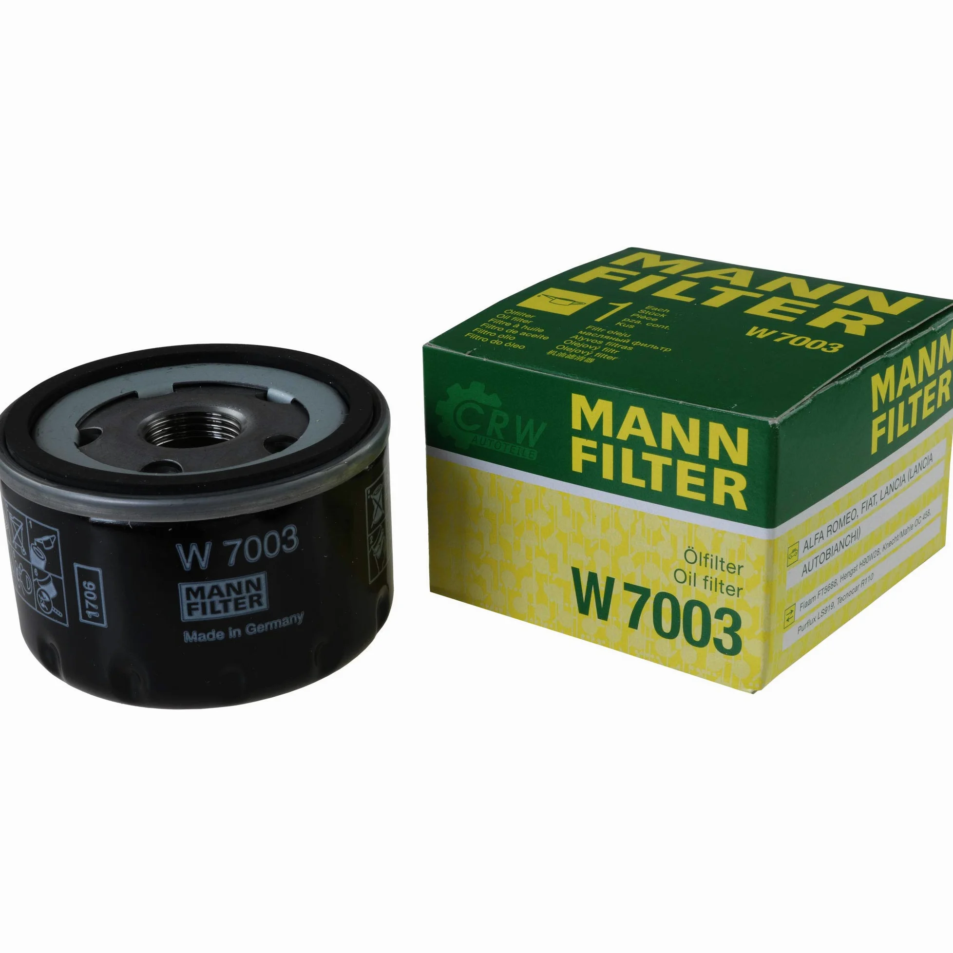 Mannol Elite 5W-40 API SN/CF MANN-FILTER - Filtro de aceite para motor