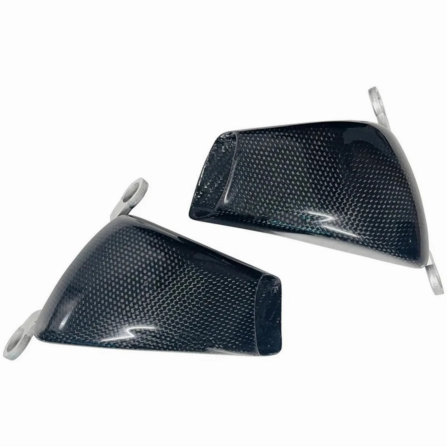 Conductos de refrigeración de Aire de Pinza Compatible con Pinza de Fibra de Carbono Kawasaki Z1000, disipación de Calor y radiador de guía de Aire del Freno Delantero.(Light)