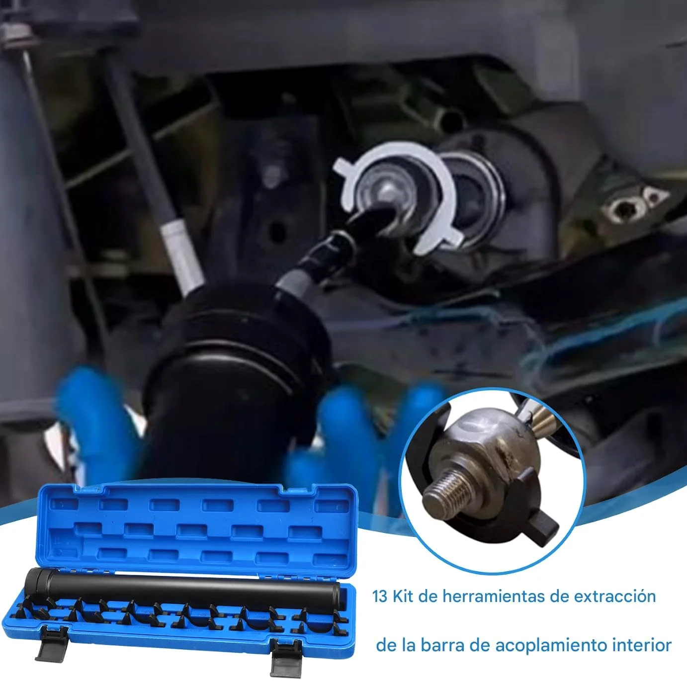 Herramienta de Extracción del Tirante Kit De Instalación De Terminal De | Herramienta De Instalación Para Chasis De Dirección Para De Dirección Chasis Vehículos