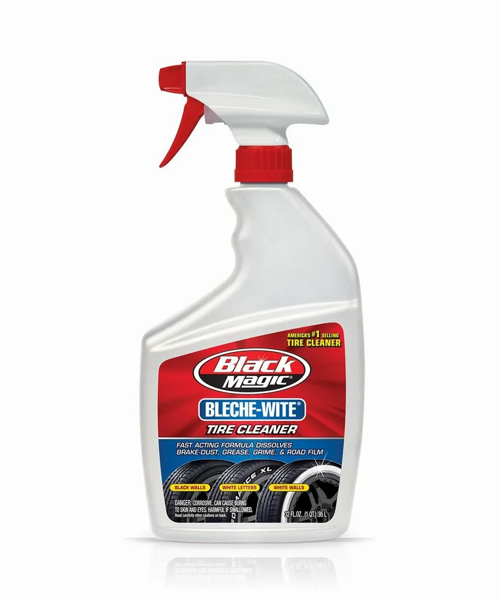 Black Magic 120066 – 4PK bleche-wite neumático limpiador, 32 oz (Pack de 4)