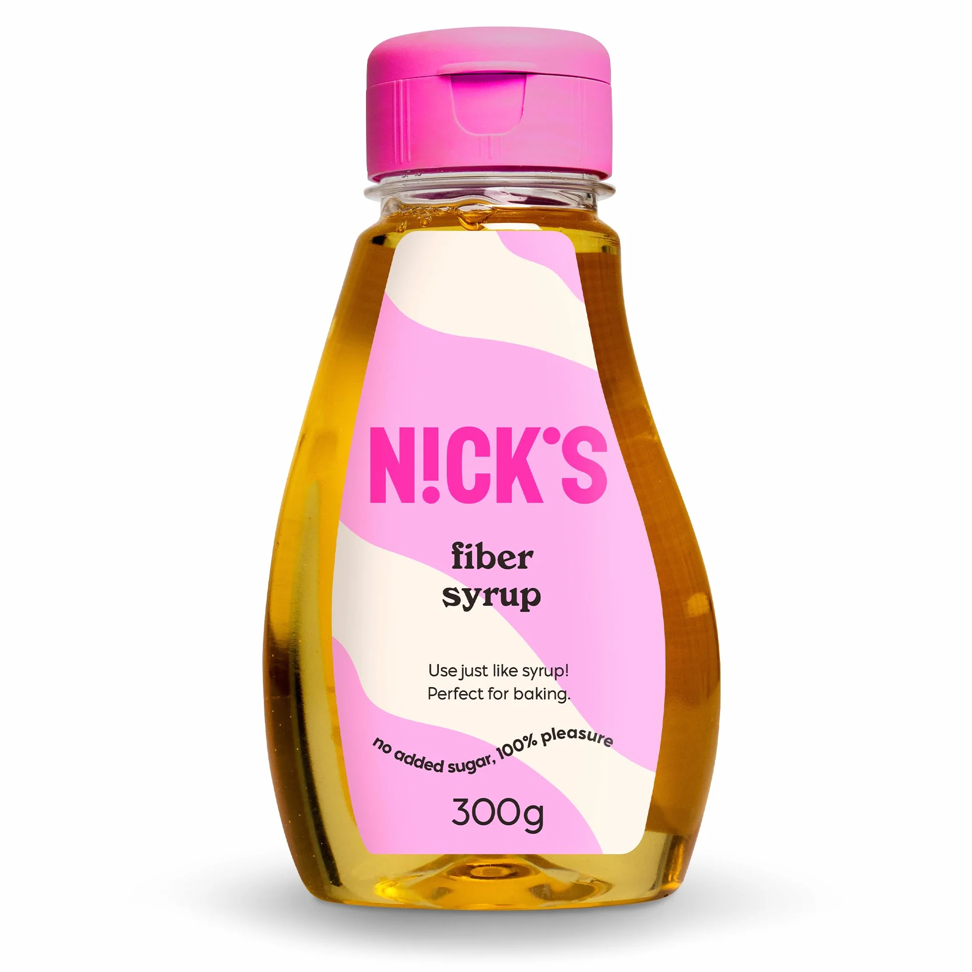 NICKS Fiber Syrup 300g Jarabe de fibra sin azúcar añadido