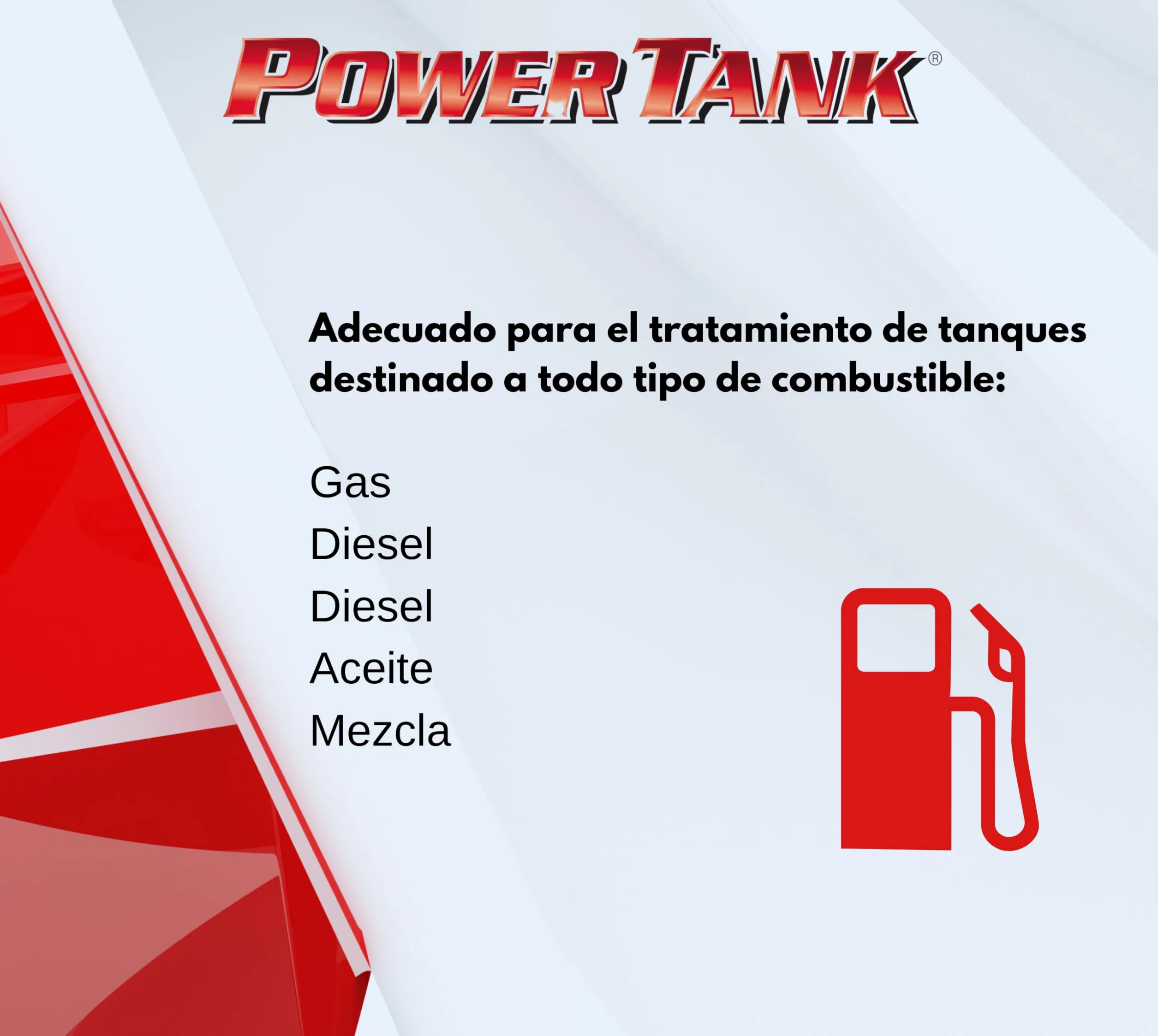 POWER TANK - Tratamiento Tanque Deposito Moto Auto (100/120 LT) Kit Very Big 2,5 kg para Interior de Tanques Gasolina y Diésel Elimina Óxido Repara Protege Tanques Oxidados de Motos Autos de Época