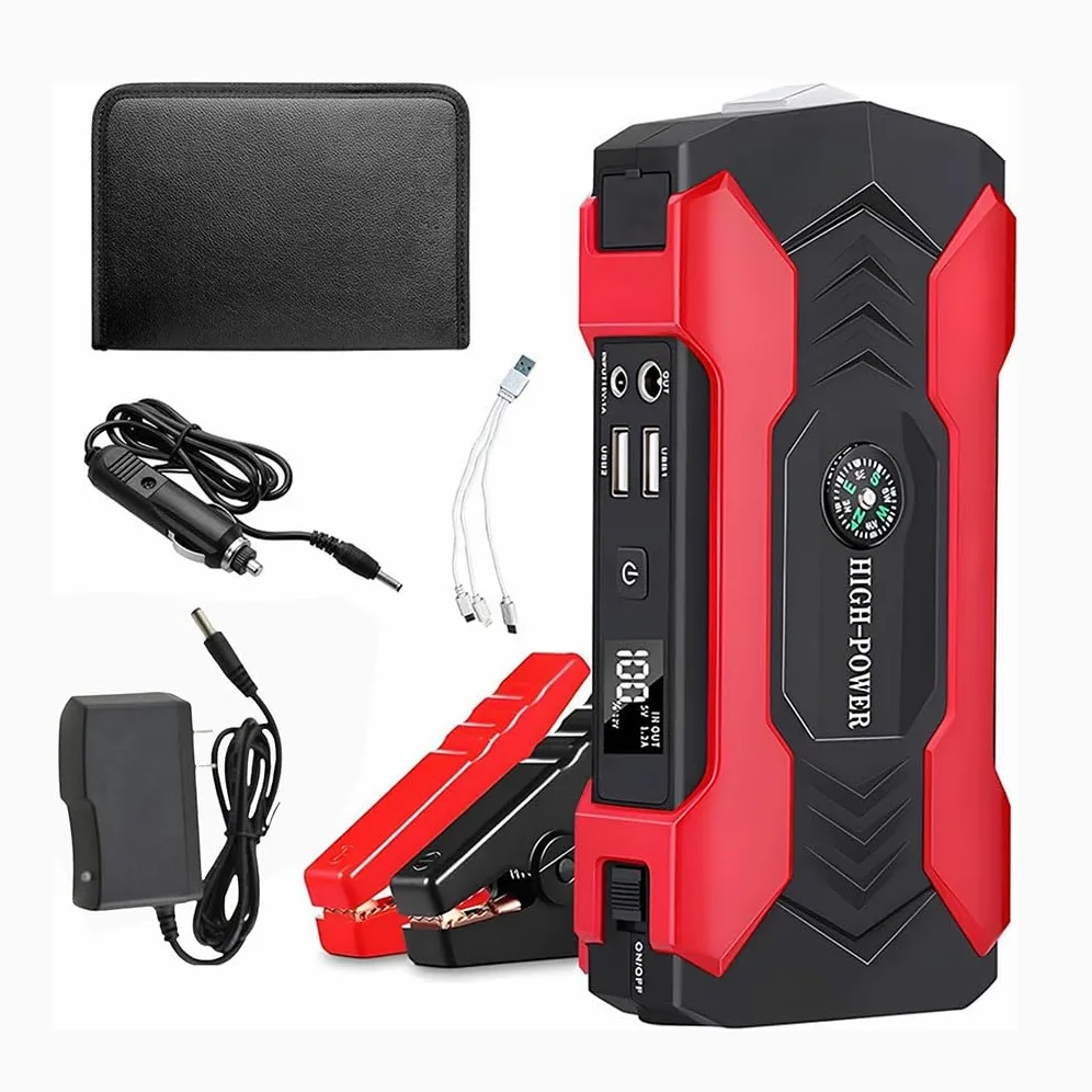 Arrancador de batería de Coche para Audi Q3 8U 2011-2018, 12V 28000mAh Arrancador de Coches Pinzas Bateria Booster Bateria Accesorio
