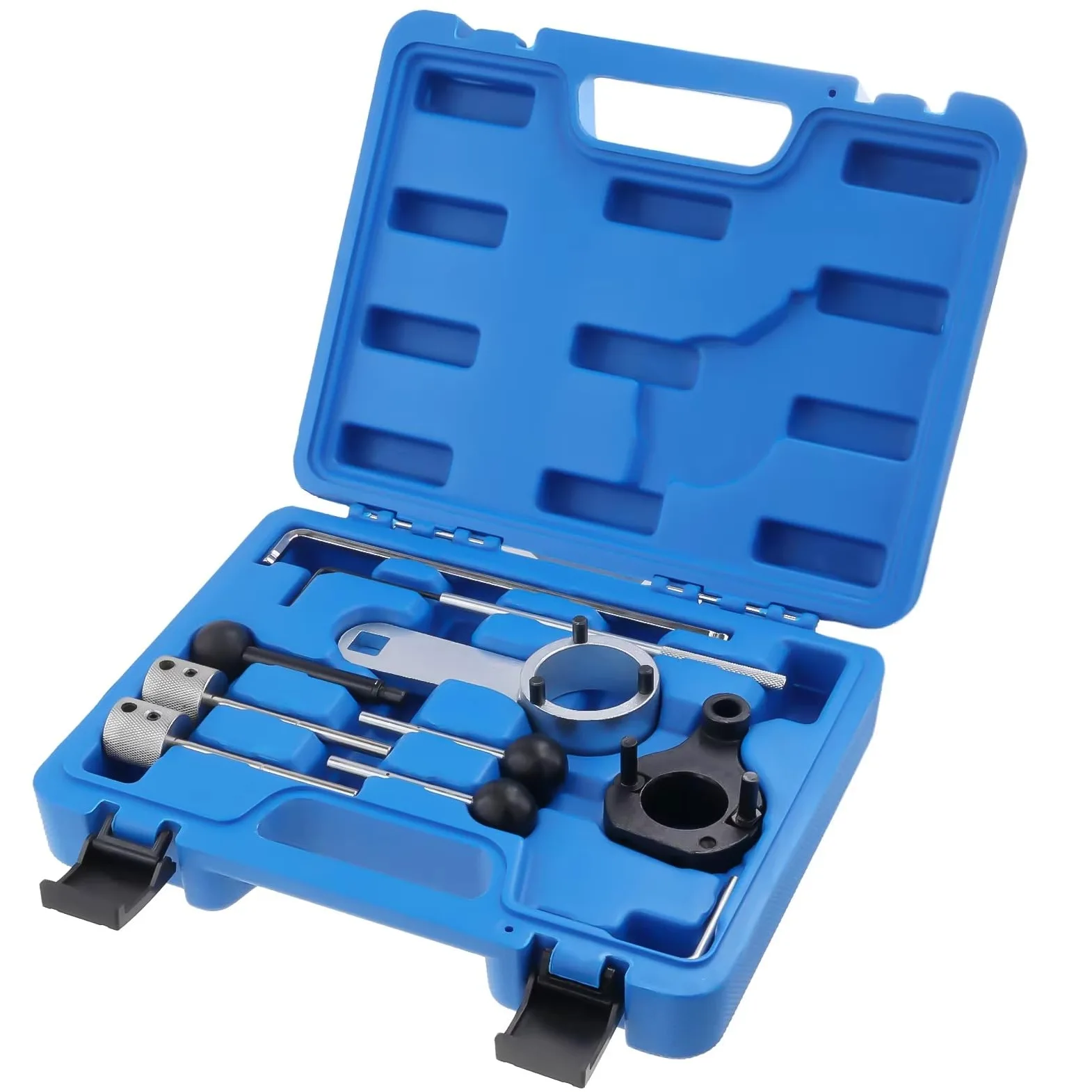 Kit De Herramientas Ajuste Bloqueo Árboles Levas Sincronización Del Motor T10264 Compatible Con Seat 2012-2025 Motores Diésel 1.6 2.0 TDI CR Common Rail Pasador bloqueo del tensor