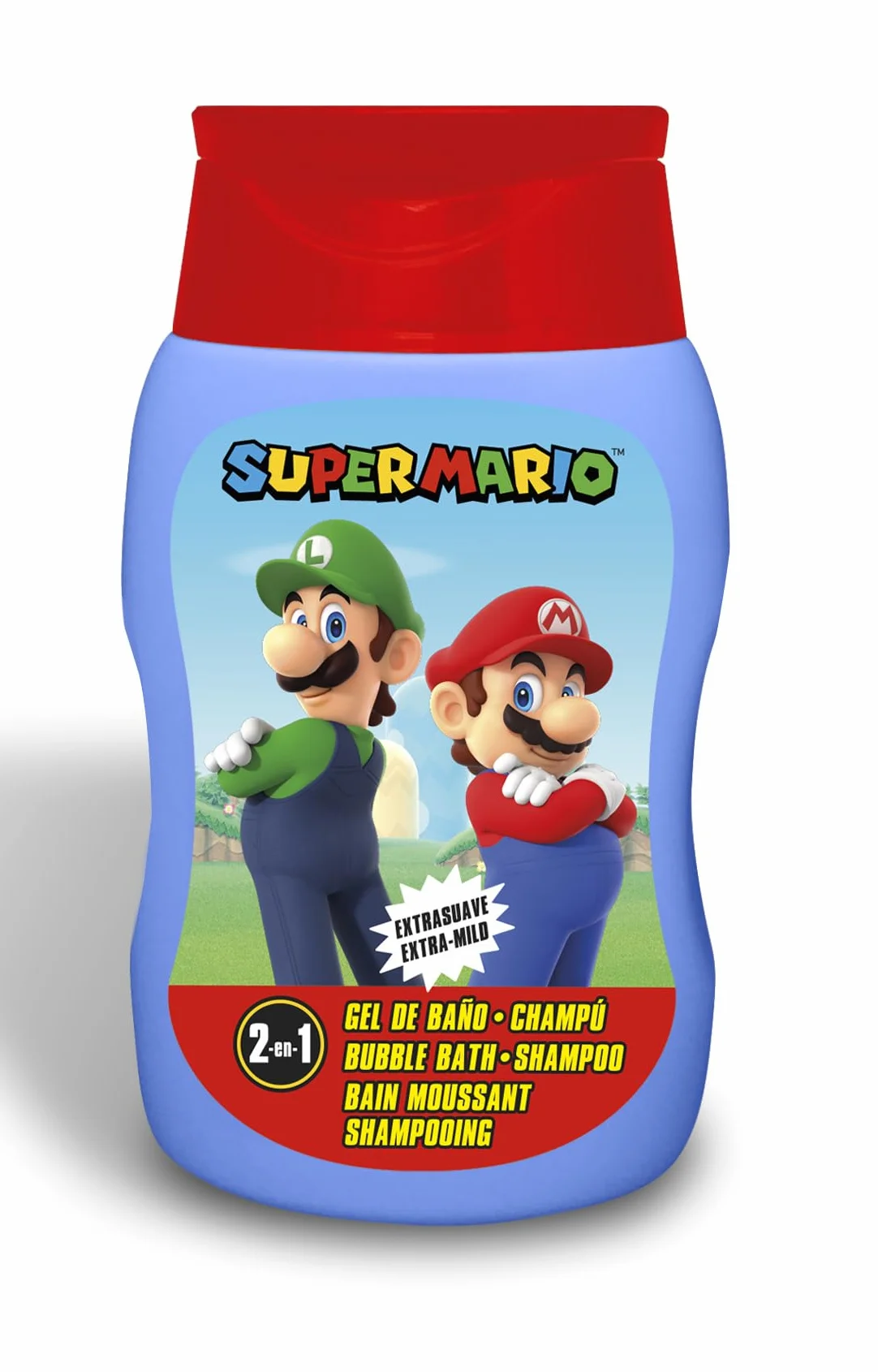 Super Mario Bolsa Neceser Gel de Baño-Champu 200 ml Body Fresh 90 ml