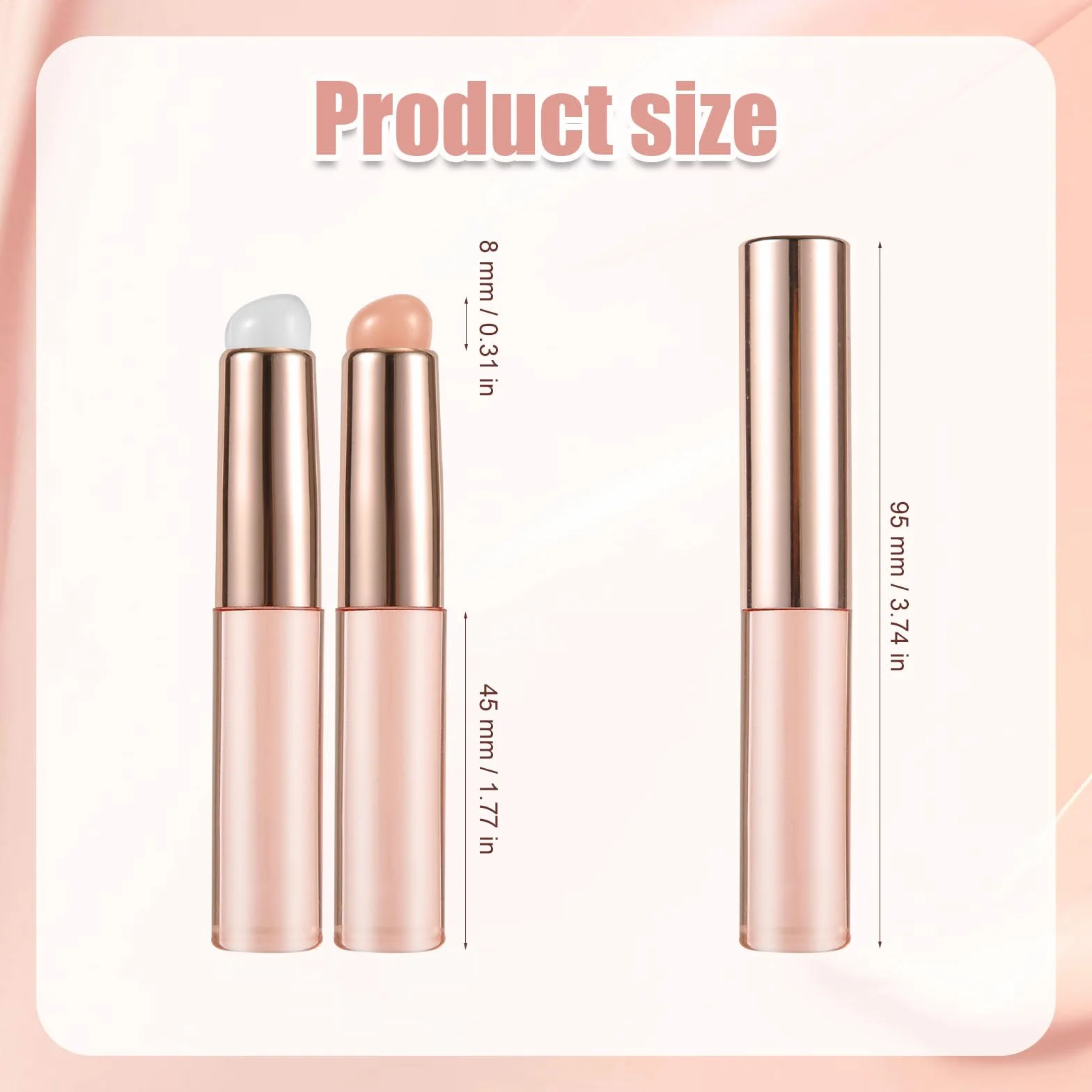 Cepillo de Labios de Silicona, Aplicador de Máscara de Labios Multifuncional, Pincel de Maquillaje para Labiales y Arte de Uñas