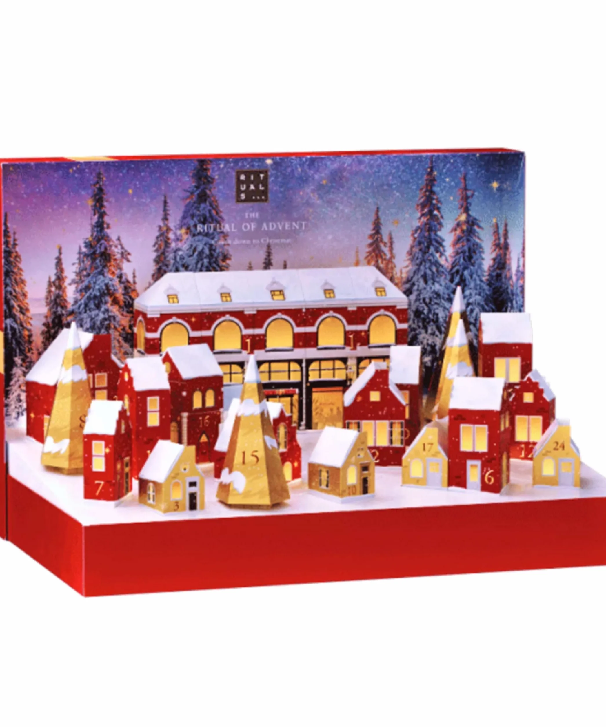 RITUALS Calendario de Adviento The Ritual of Advent Premium 2023 – 24 regalos lujo Wellbeing pueblo navideño