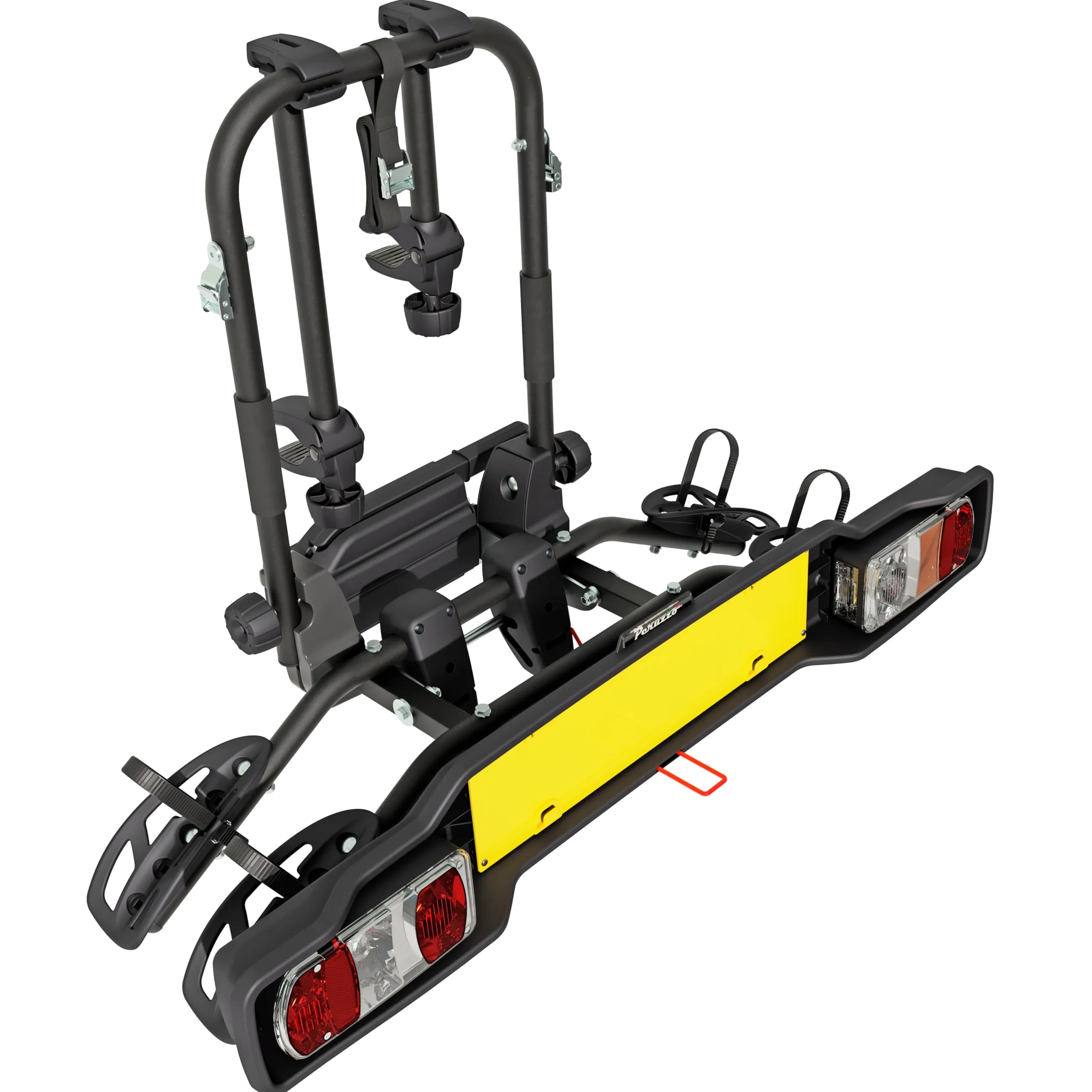 Peruzzo Parma - Portabicicletas de Gancho de Remolque Universal – Ideal para Transportar Bicicletas y Bicicletas eléctricas