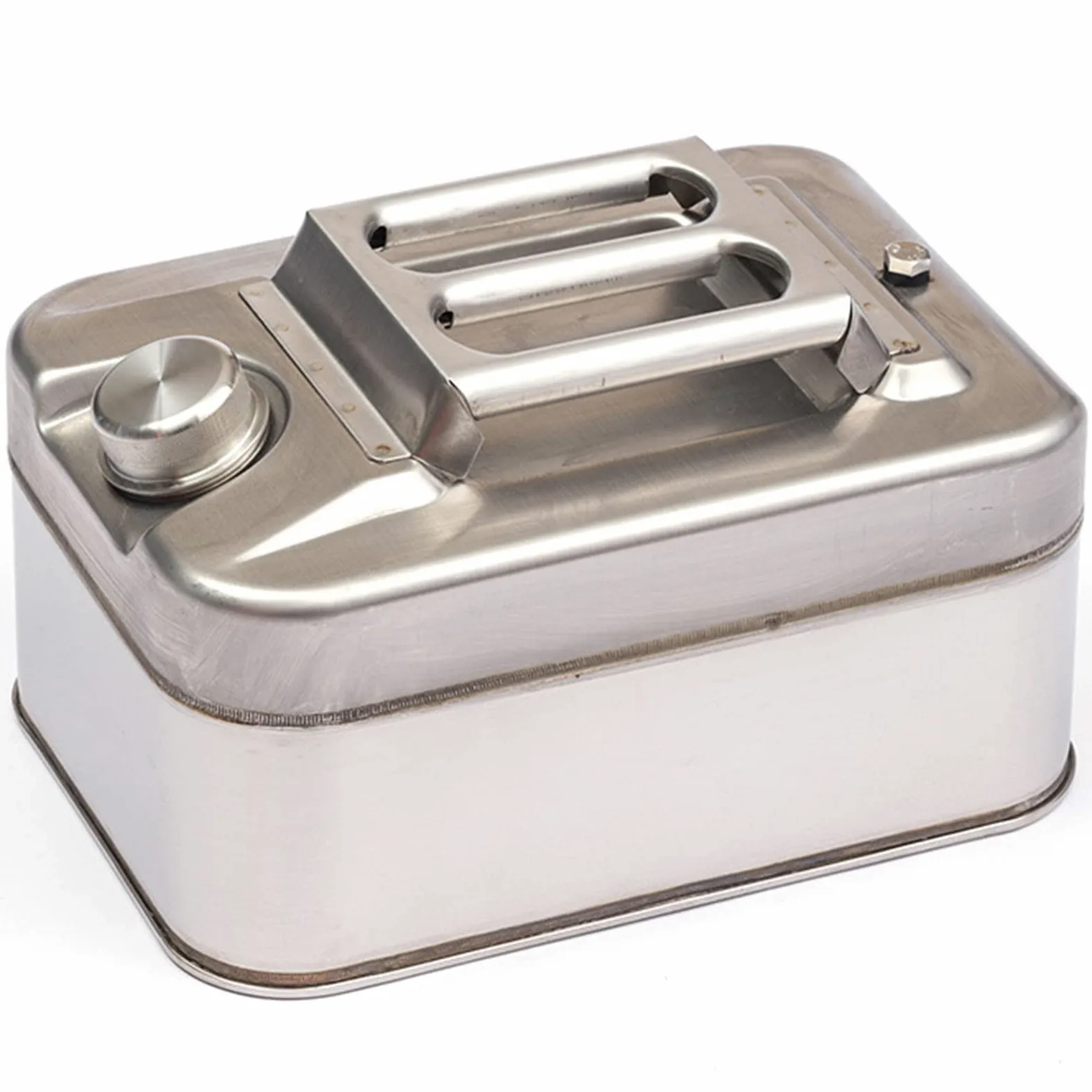 Bidón para Gasolina Bidón De Combustible Garrafa De Gasolina Y Diésel En Metal Ideal para Viajes Largos,10L