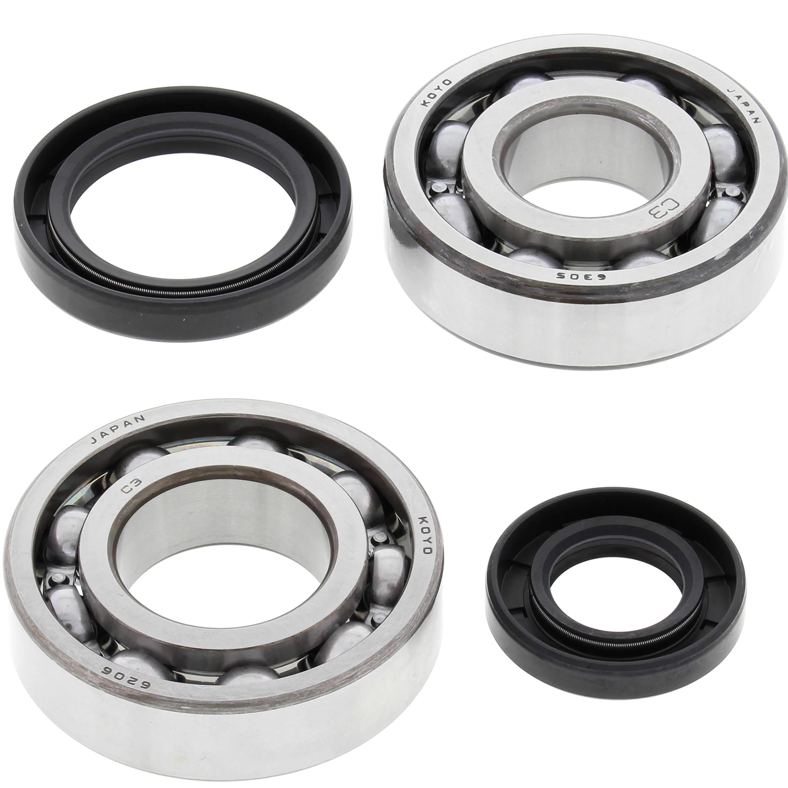 Juego de cojinetes de cigüeñal All Balls para Suzuki RM 250 ccm año de fabricación 1982-1985