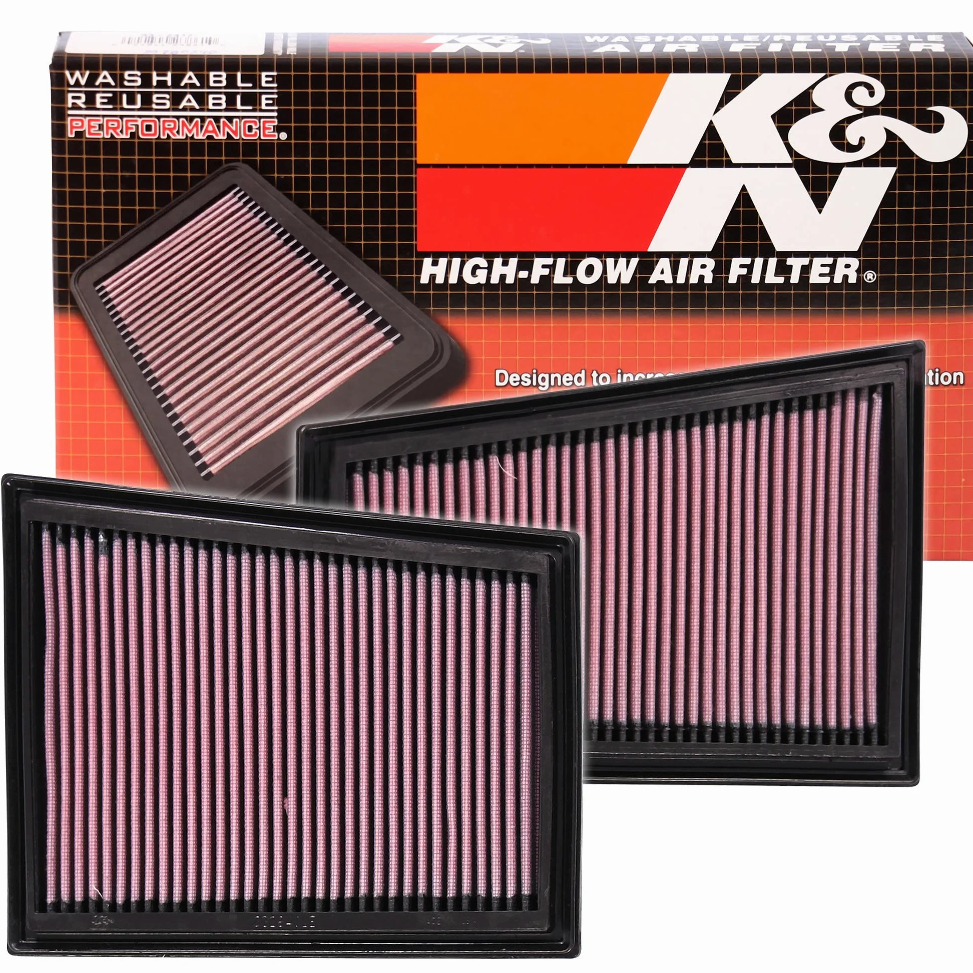 K&N 33-2940 Filtro de Aire Coche