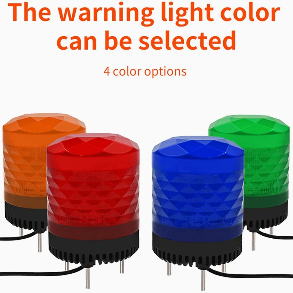 Luz emergenciaLuz LED Estroboscópica,12/24V Luz De Advertencia Luz Estroboscópica Rotativo Luces De Emergencia Con Base Magnética Homologado Para Tractor Camion Vehículo Remolque,Verde