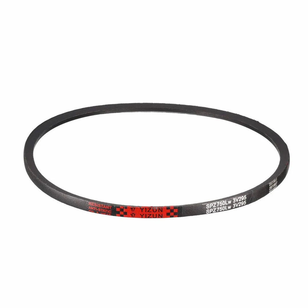 sourcing map SPZ-750 Drive V-Belt Correa de Transmisión de Goma de Potencia Industrial 763 mm Circunferencia Exterior 10 mm Ancho 8 mm Alto