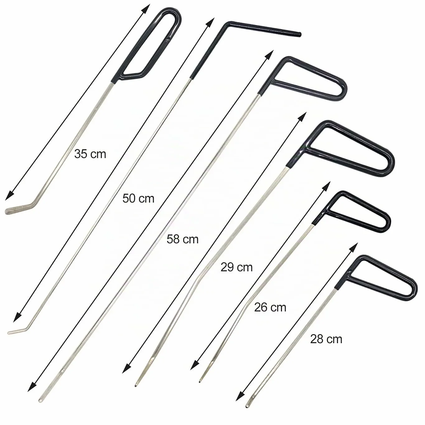 Dent Repair Kit Herramientas,Kit de reparación de Abolladuras Sin Pintura, Kit de Reparación de Abolladuras Sin Pintura Herramientas Manuales de Reparación de Abolladuras de Puertas de Coche