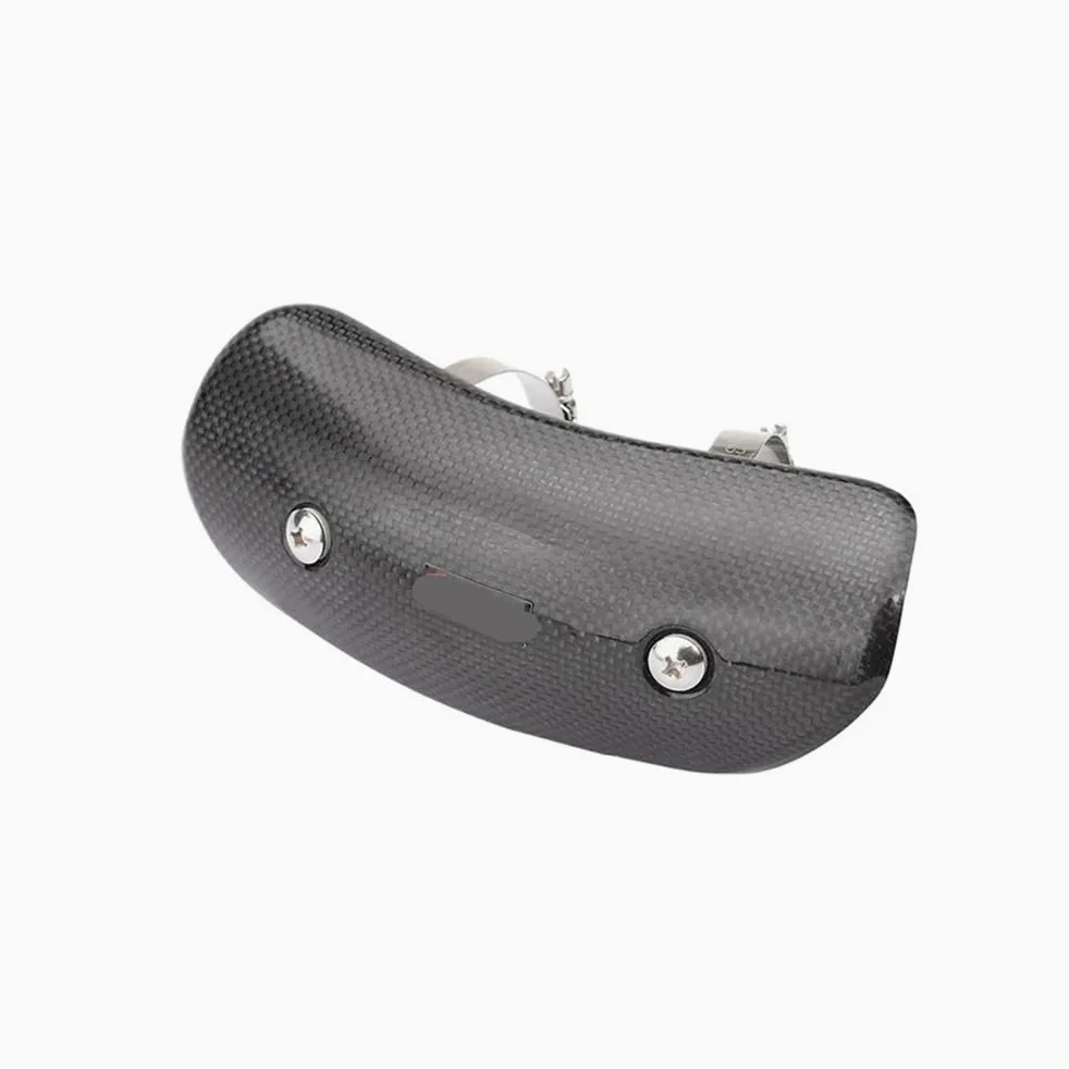 Deflectores Calor Escape para C&B650F MT07 TMAX530 C&B400 XMAX300 Protector De Tubo De Escape De Motocicleta Cubierta De Protección Térmica Cubierta Antiescaldado