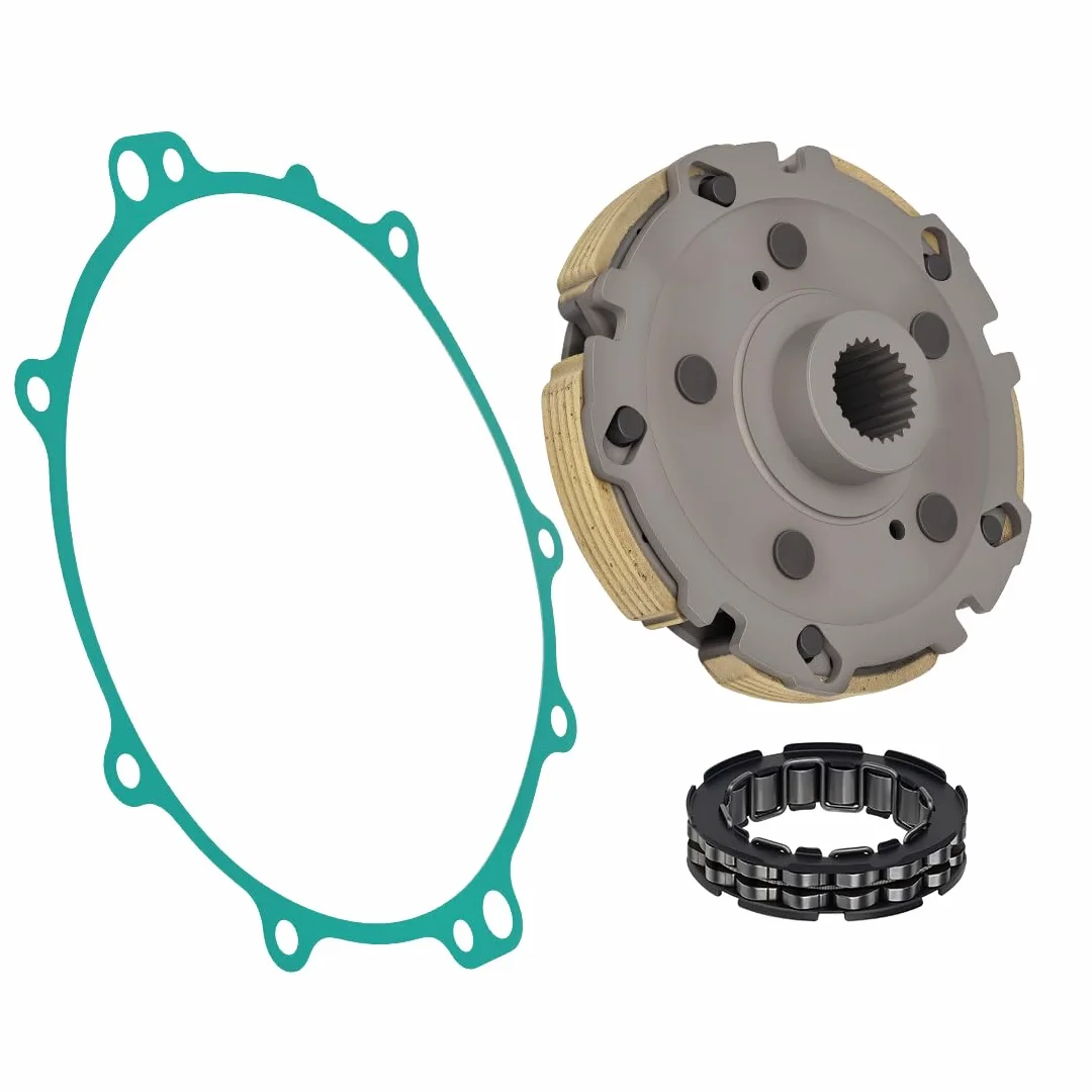 Soporte centrífugo de Embrague húmedo con rodamiento Apto para Yama-ha Kodiak Grizzly Wolverine Rhino 400 450 YFM400 YFM450 2000-2024 5GH-16620-00-00