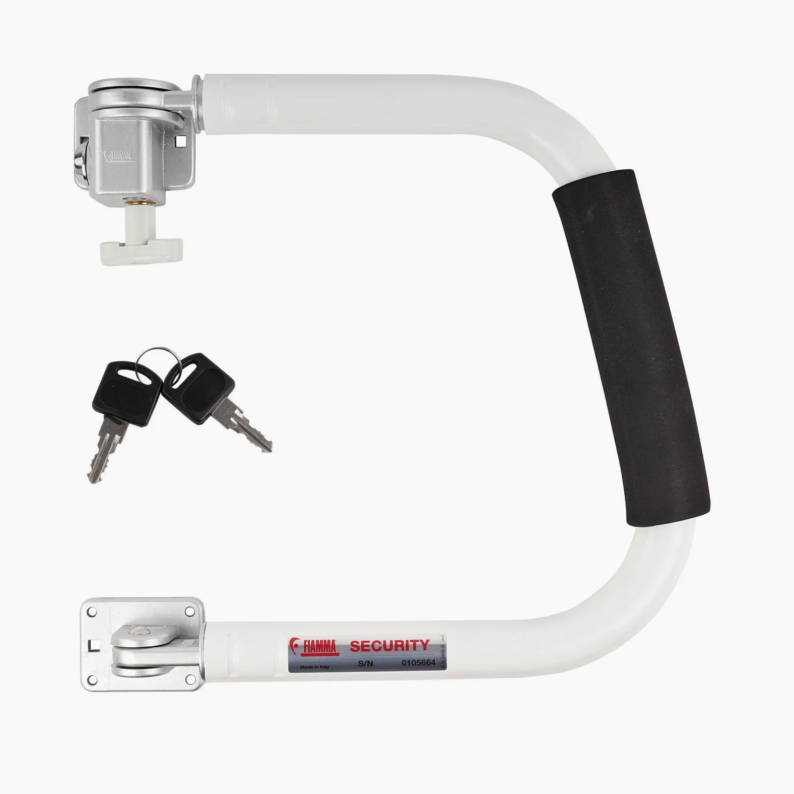 Fiamma Security 31 einstieg ayuda, altura 31 cm, aluminio, candado