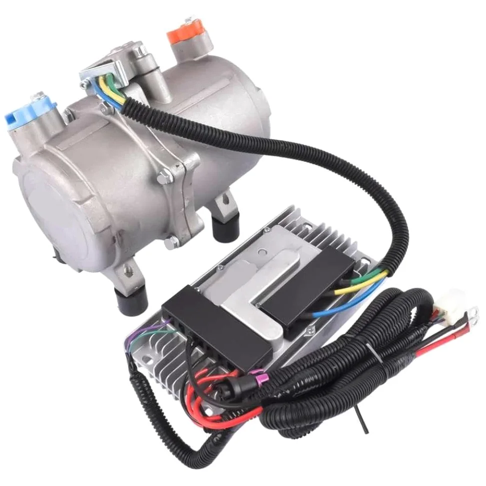 Compresor de Aire Acondicionado eléctrico de 12V AP01 ES18CC012 Compatible con Sistemas de Autocaravana