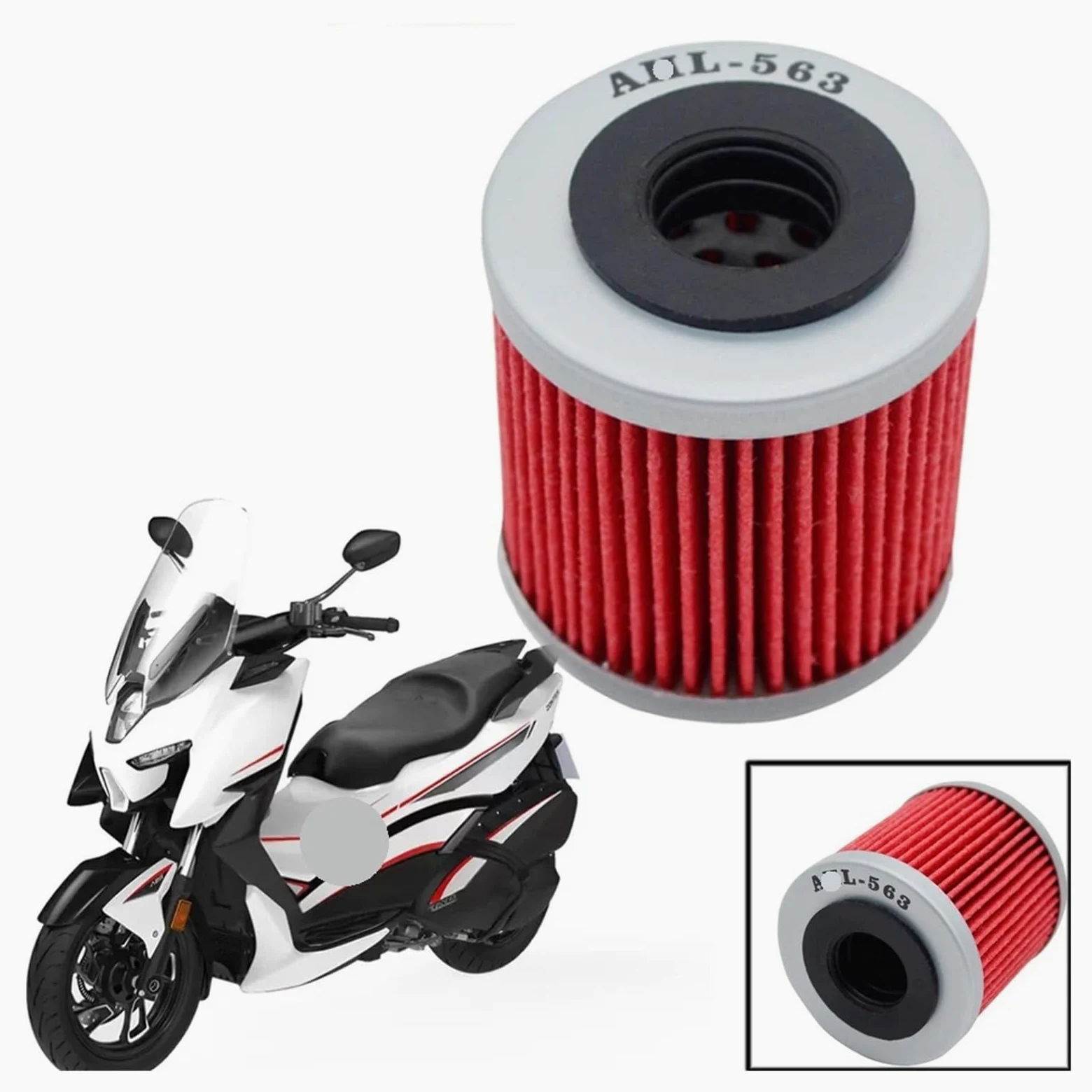 Elemento Filtrante para Motocicleta para Zontes ZT310-M. Filtros De Aceite De Motor. Filtración para Zontes 310M ZT M310. Filtros Piezas