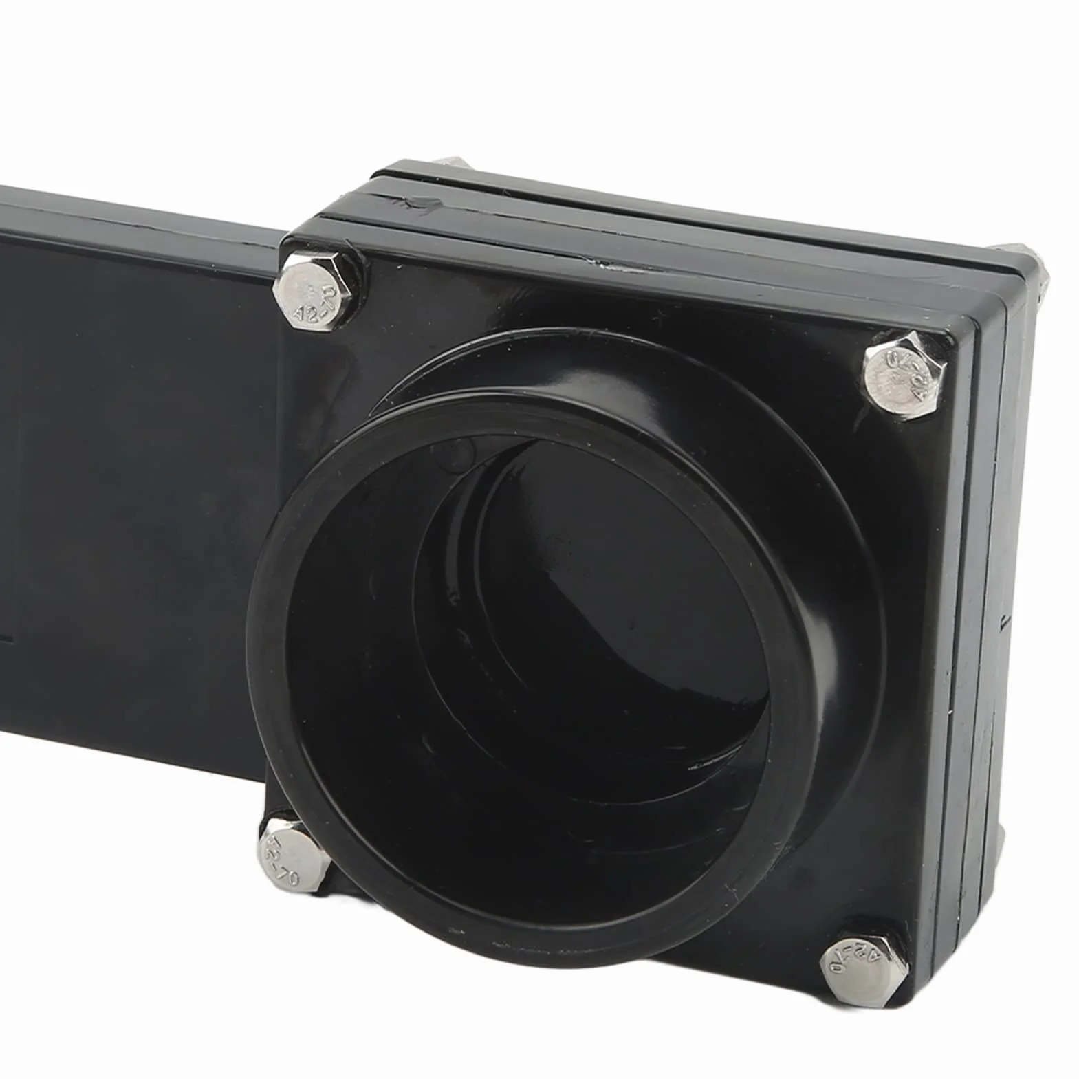 Válvula de Drenaje de RV Válvula de Drenaje de Residuos Válvula de ABS Resistencia Al Desgaste para Tanque de Agua de Caravana 50 Mm ID Válvula de Alcantarillado de Residuos RV