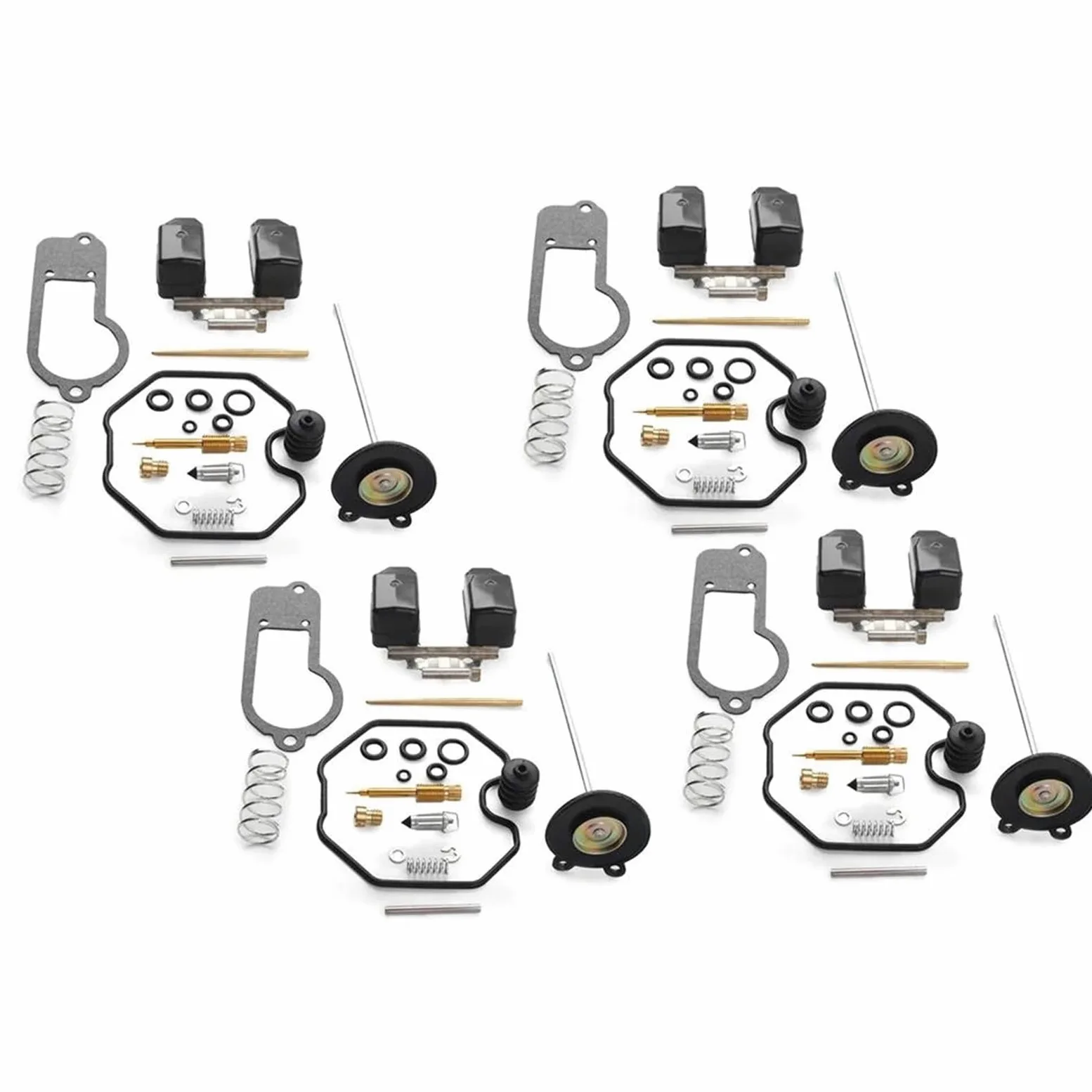 4 Juegos De Kit Flotador Reparación Junta Carburador Motocicleta Para Honda CB750A CB750 Para Hondamatic 1976-1978
