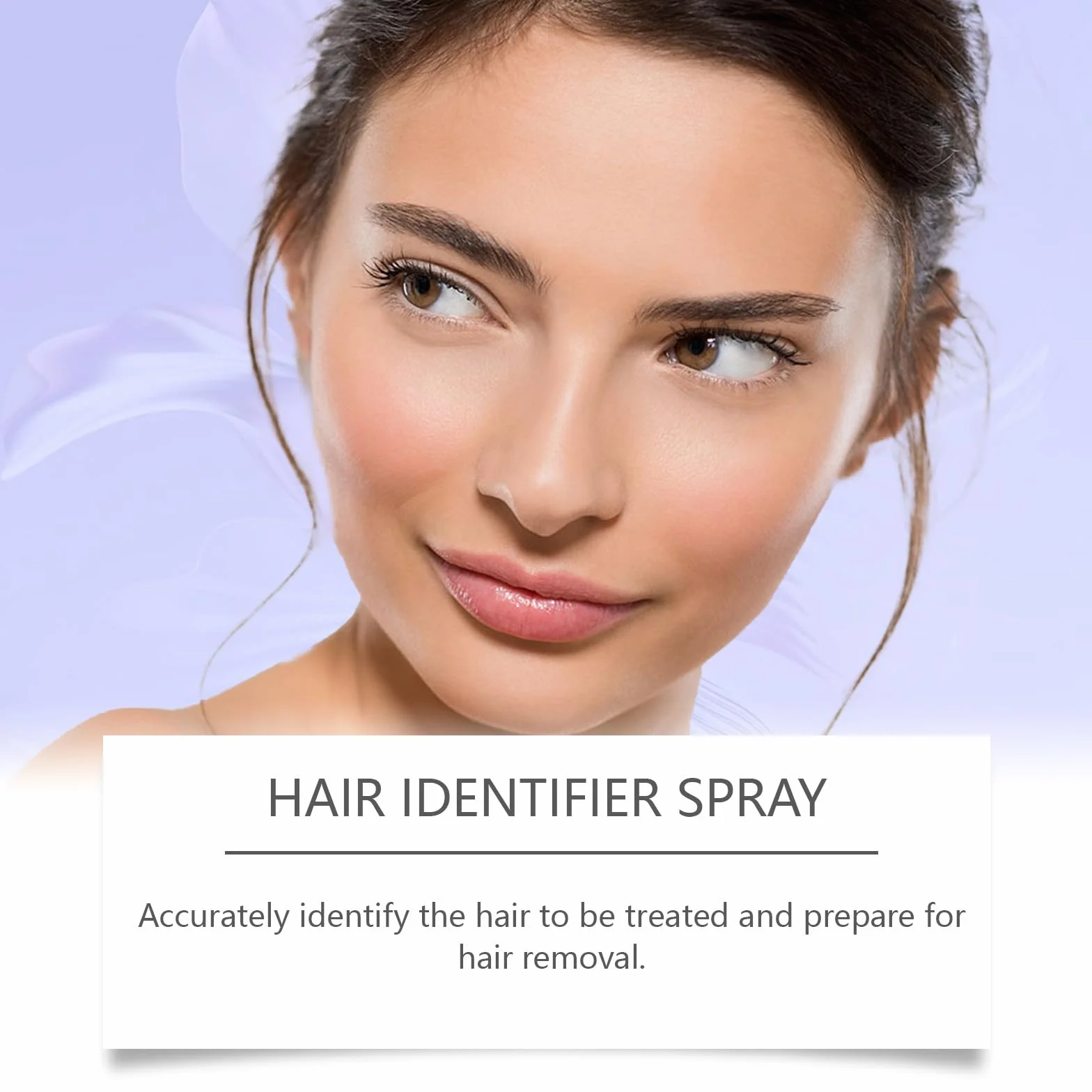 Spray identificador de cabello para afeitado facial, 100 ml, suave, 2 unidades