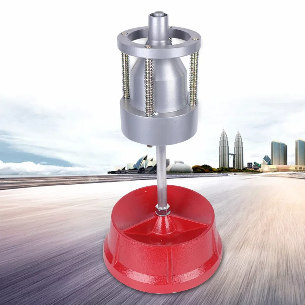 Equilibrio portátil de ruedas para reparación de ruedas, equilibrador de neumáticos profesional, para bujes con un diámetro de 1 a 4 pulgadas, 60,96 x 29,21 cm
