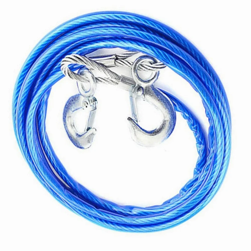 Cuerda de Remolque de Recuperación, Correa de Arranque Todoterreno Resistente para Camión, Automóvil, Equipo de Remolque de Correas/5T/10M