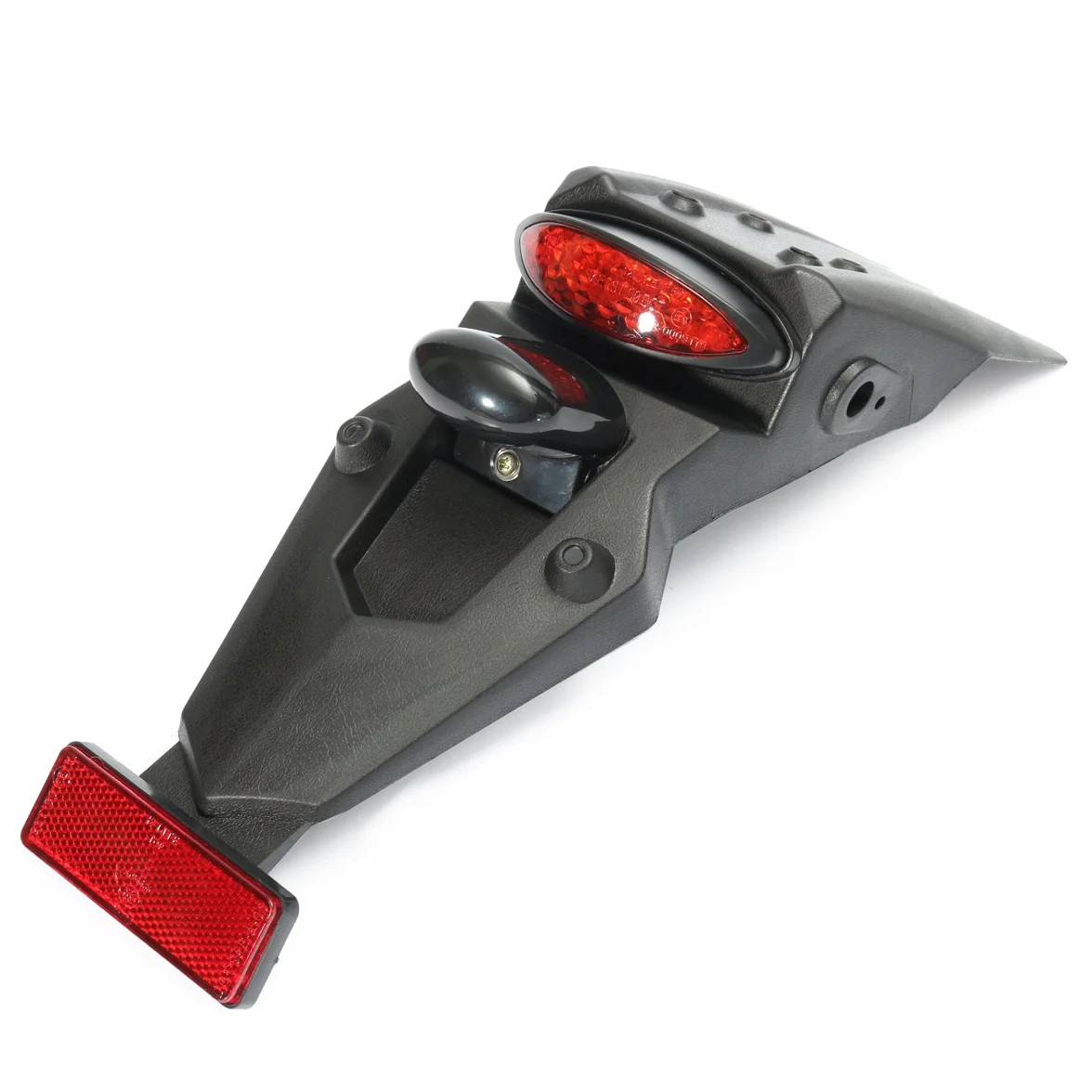 12V LED Guardabarros Trasera de la Cola Stop Reflector de luz Universal para MX Motocross Deporte Pit Dirt Bike