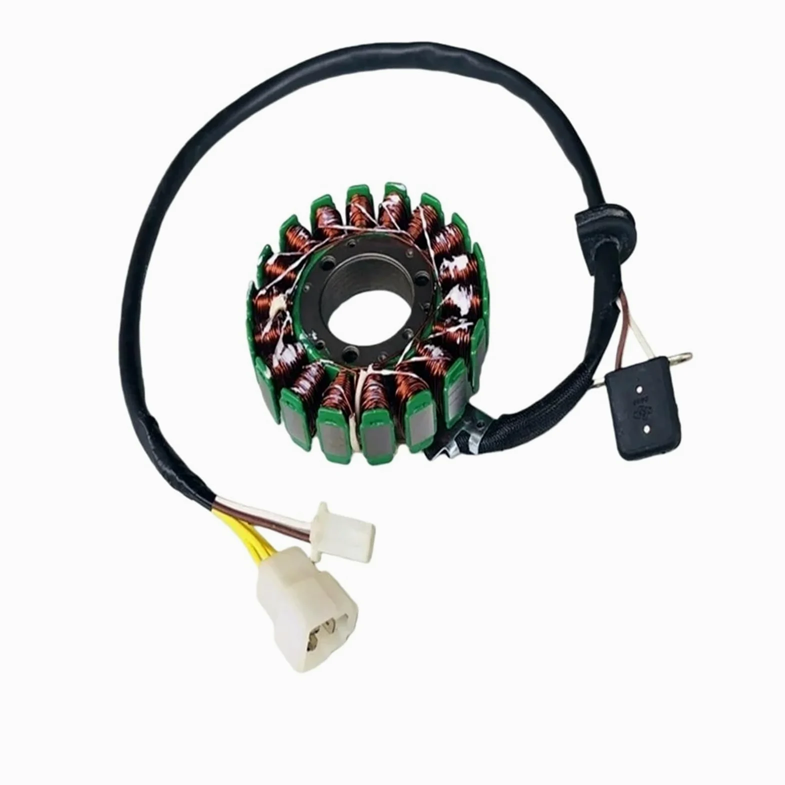 Generador Bobina Estator Magnético Motocicleta 18 Polos 5 Cables PARA Su&zuki AN125 HS125T HJ125T Bobina Estator CC Encendido