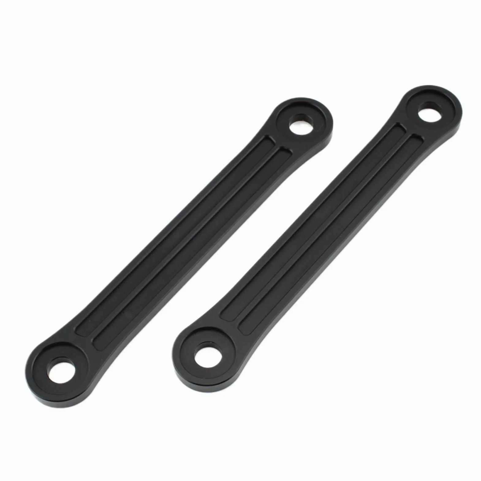 Kit De Descenso Kit de Enlaces de Descenso para Motocicleta de 2 Piezas | Piezas de repuesto de suspensión Kits de enlace de alta caída negros