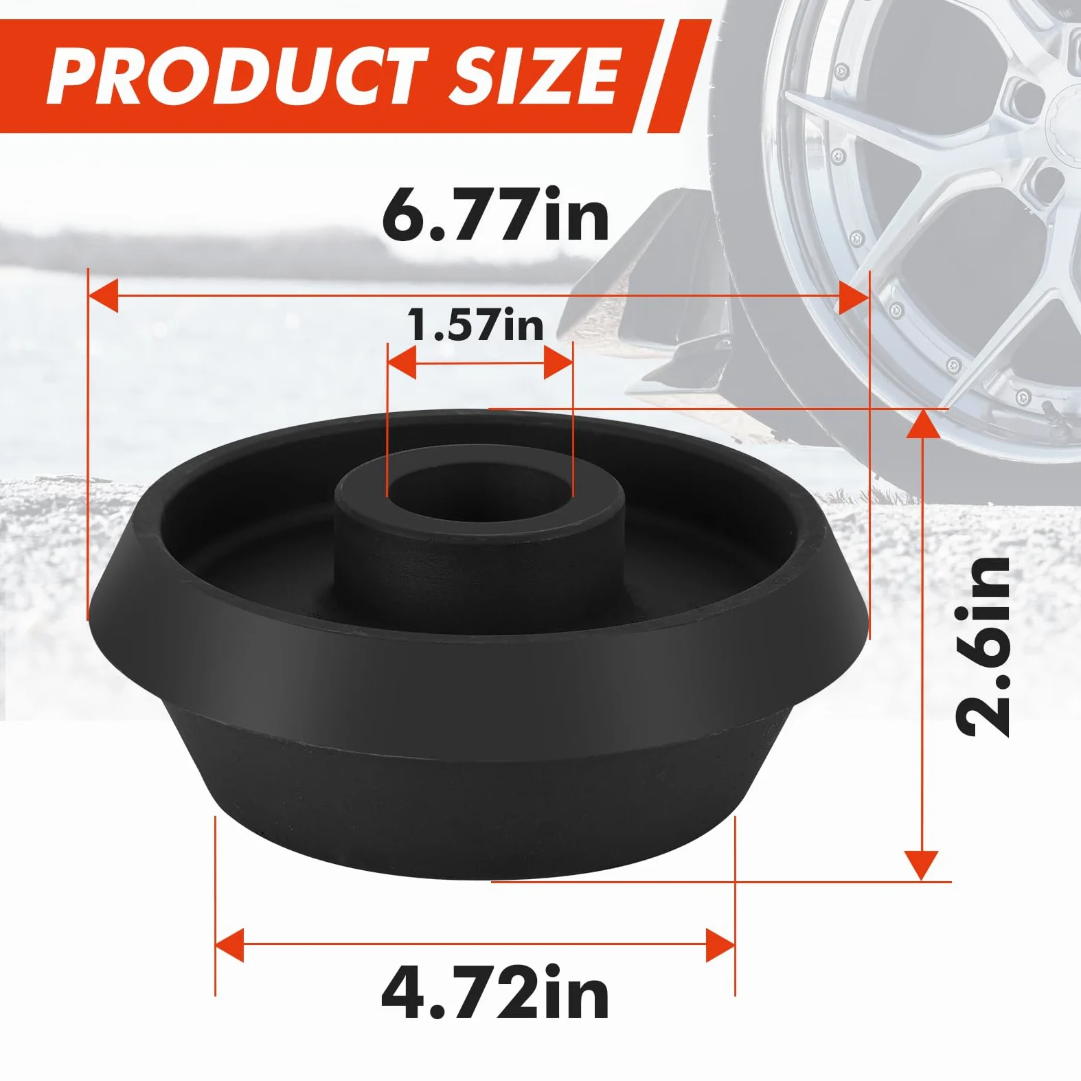 Cono equilibrador de rueda (40 mm)