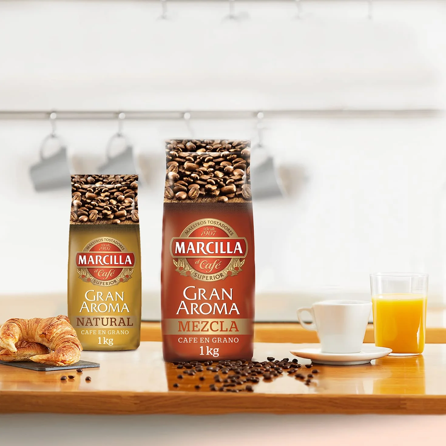 Marcilla Café Grano Gran Aroma 1000g