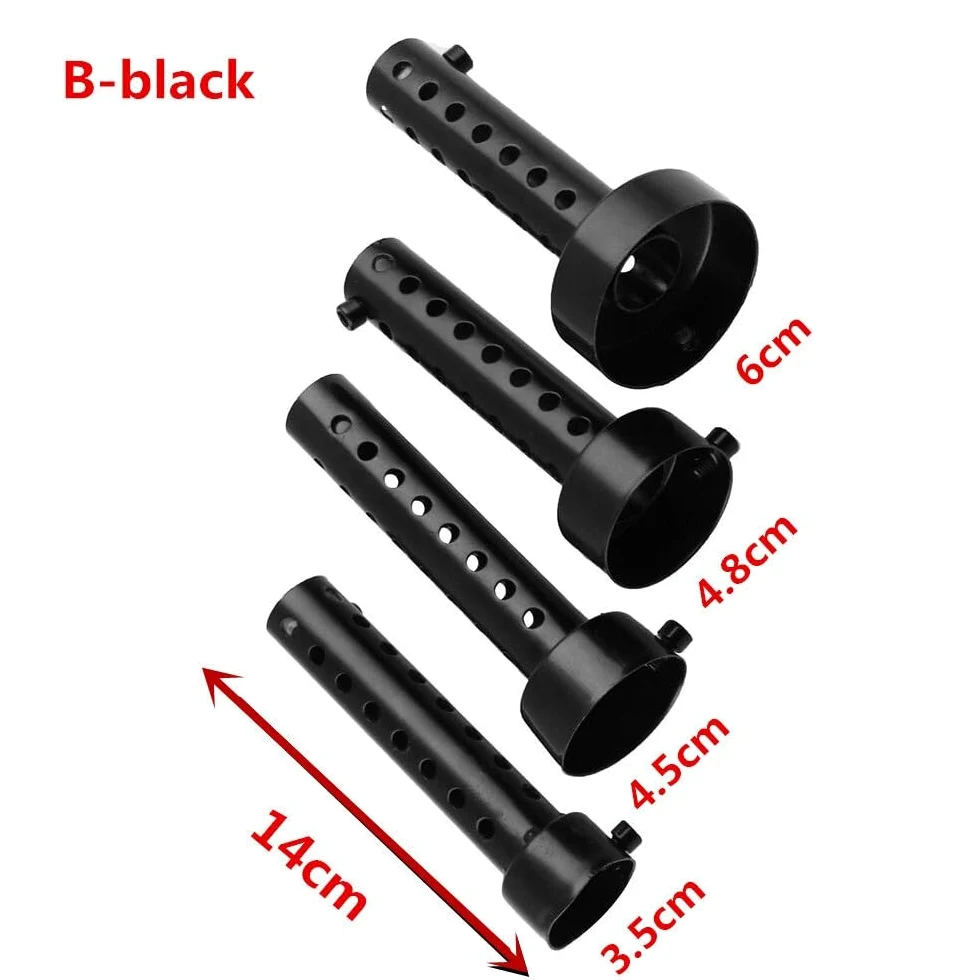 Tubo para moto Silenciador de escape para motocicleta, eliminador de ruido para SPORT 1200 1100 750 850(B-140x60mm)