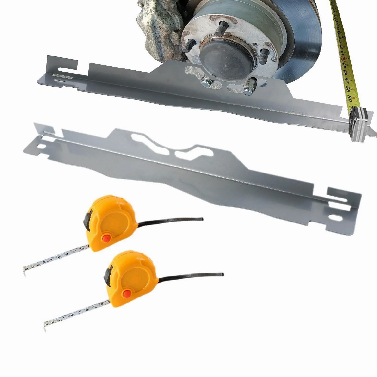Kit De Herramienta Alineación Ruedas Tablero Portátil De Medición Y | Herramienta Alineadora Del Eje Delantero Para Equilibrar Estabilidad De Conducción En Camiones SUV